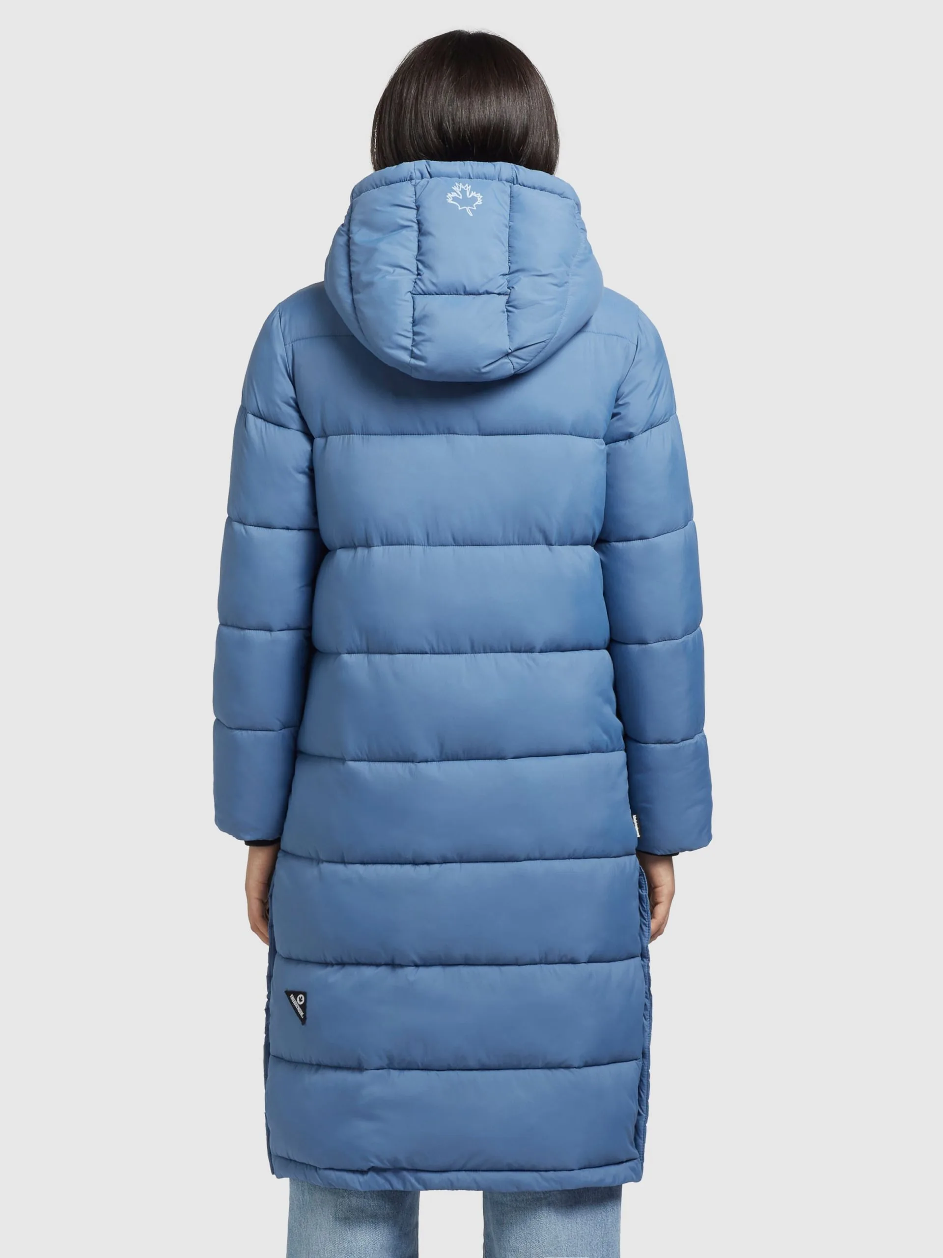 Khujo Wintermantels Wintermantel Julina Dames Blauw - Afbeelding 4