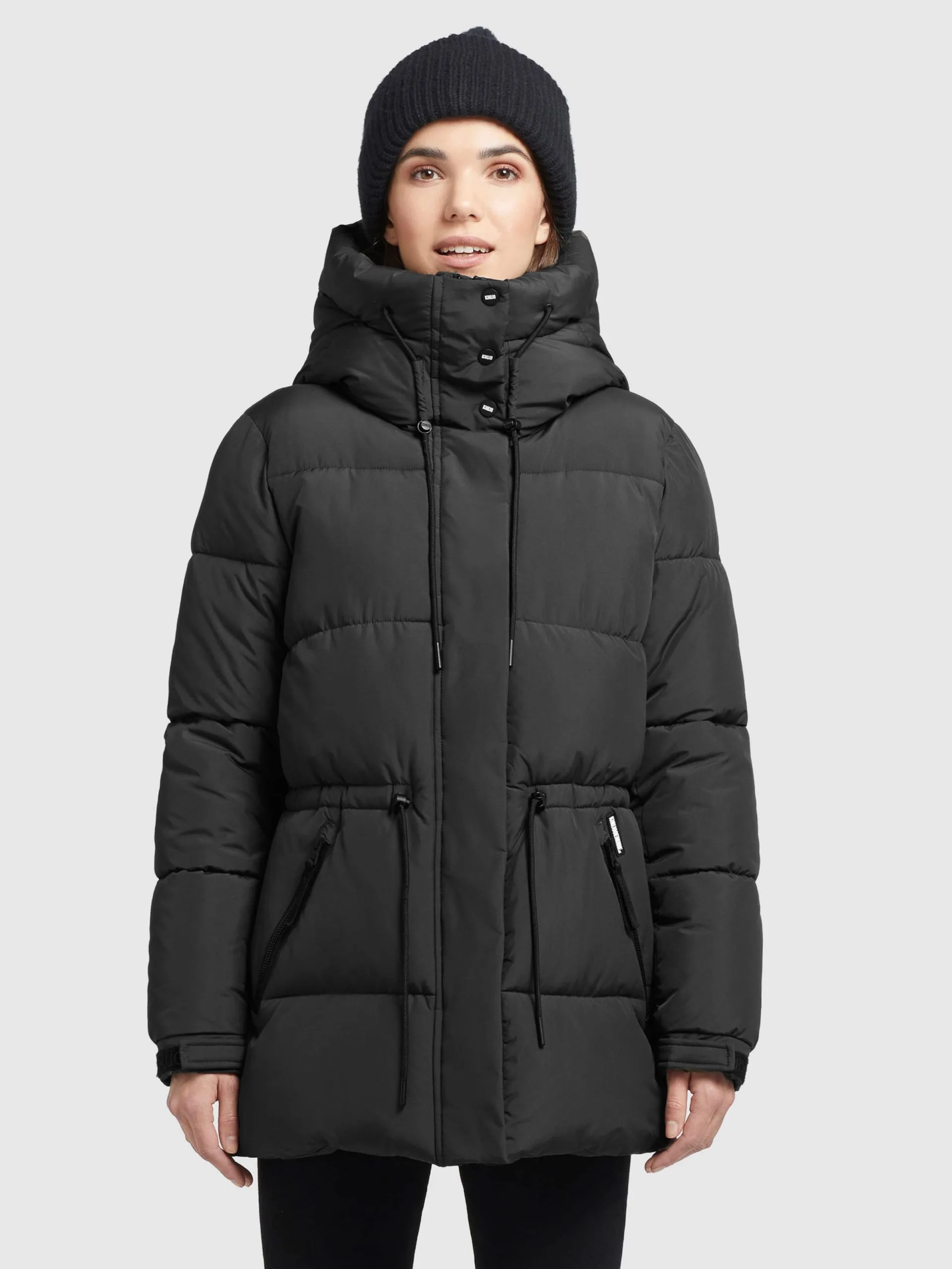 Khujo Winterjassen Winterjas Leviani Dames Zwart - Afbeelding 2