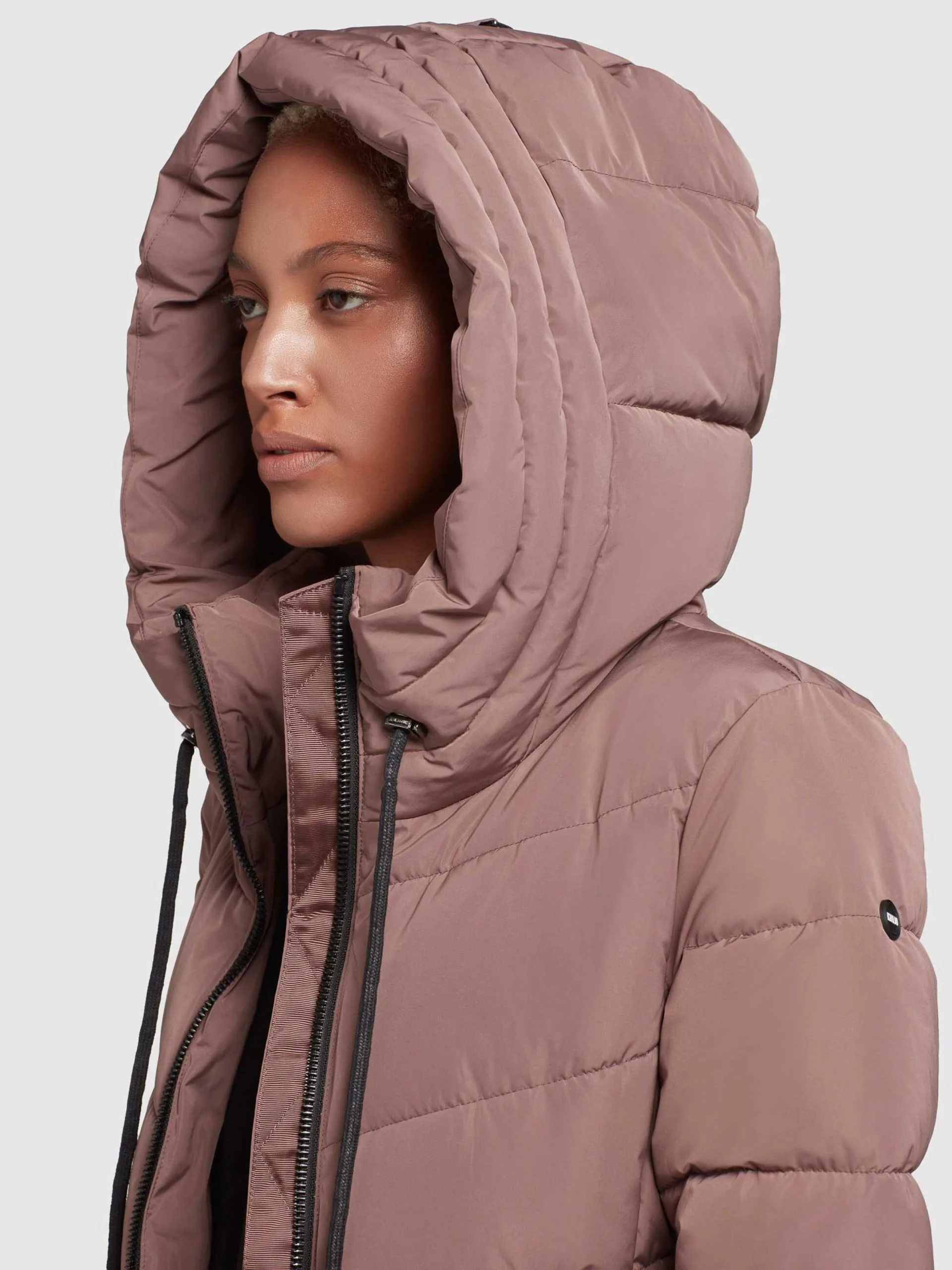 Khujo Wintermantels Wintermantel Ayleena Dames Chamois - Afbeelding 7