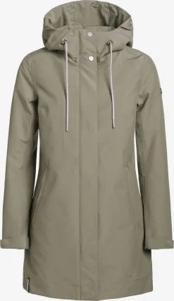 Khujo Tussenmantels Tussenmantel Artisa Dames Grijs / Groen