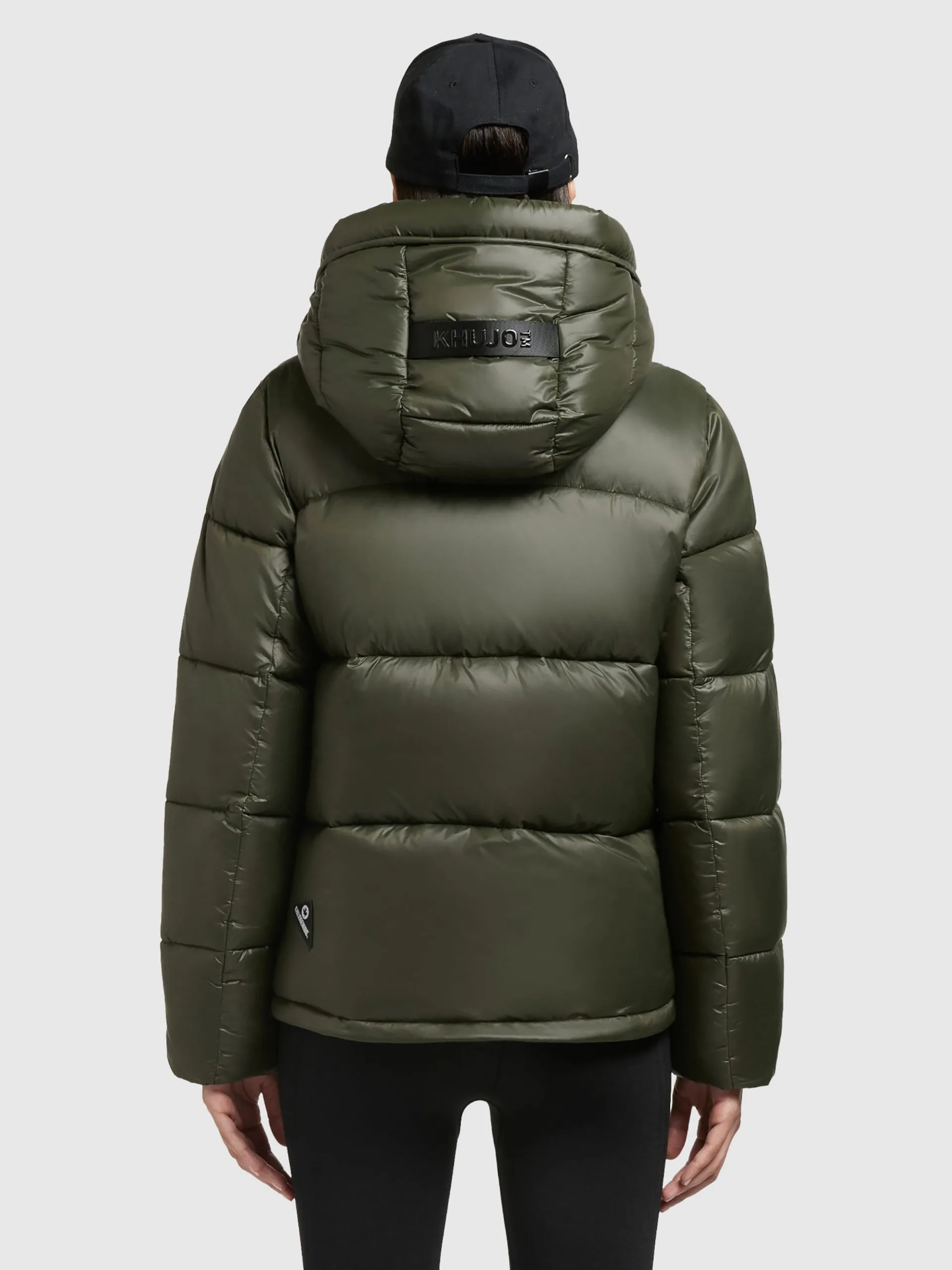 Khujo Winterjassen Winterjas Valona Dames Donkergroen - Afbeelding 4