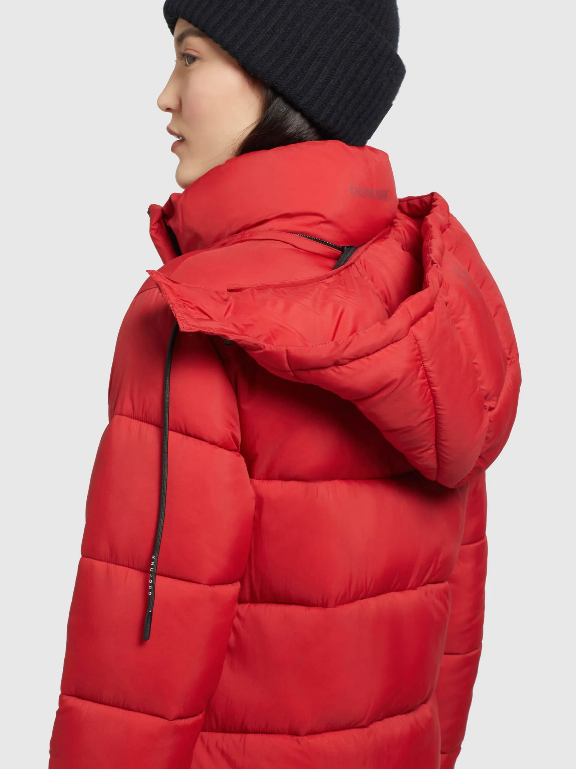 Khujo Wintermantels Wintermantel Julina Dames Rood - Afbeelding 8