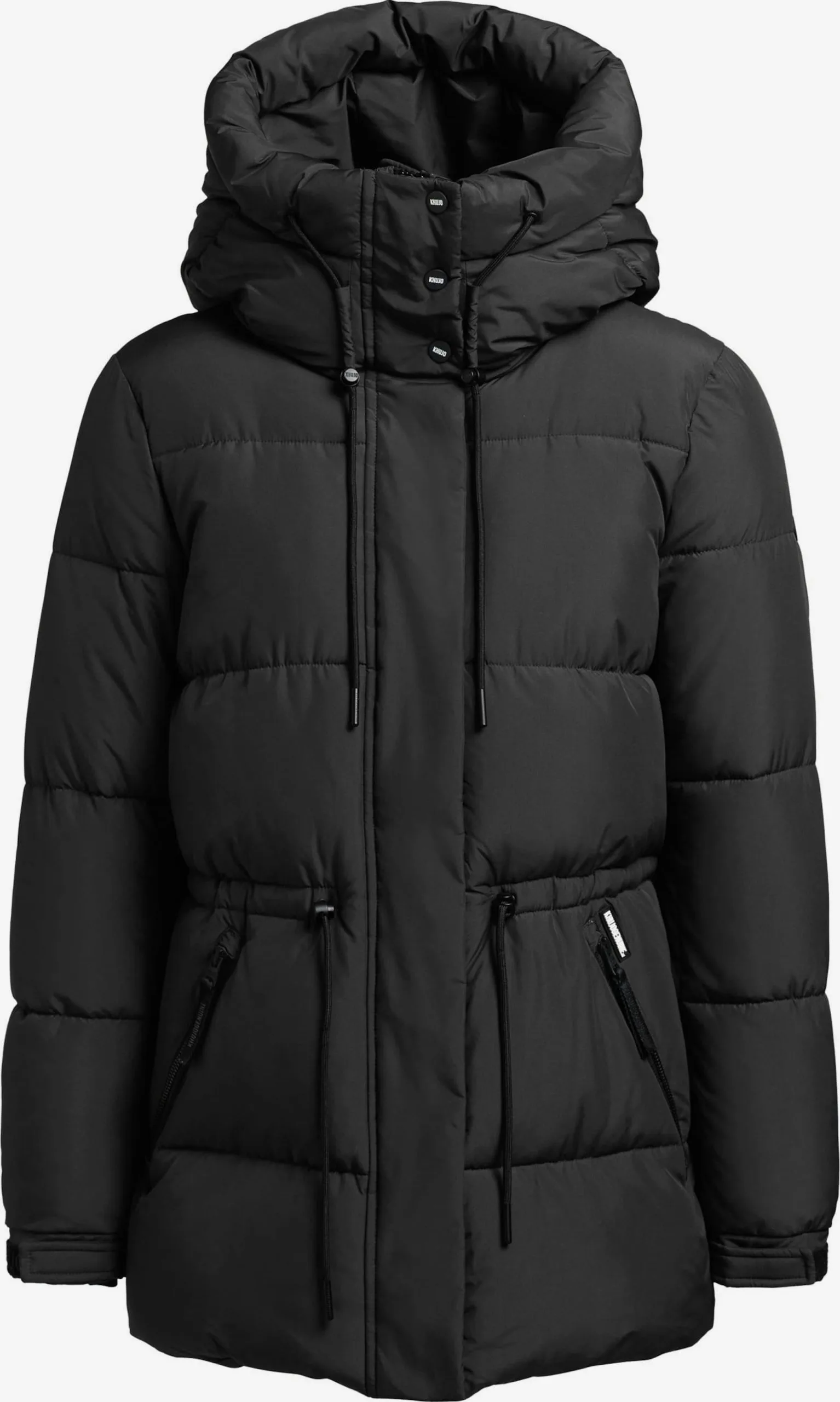 Khujo Winterjassen Winterjas Leviani Dames Zwart