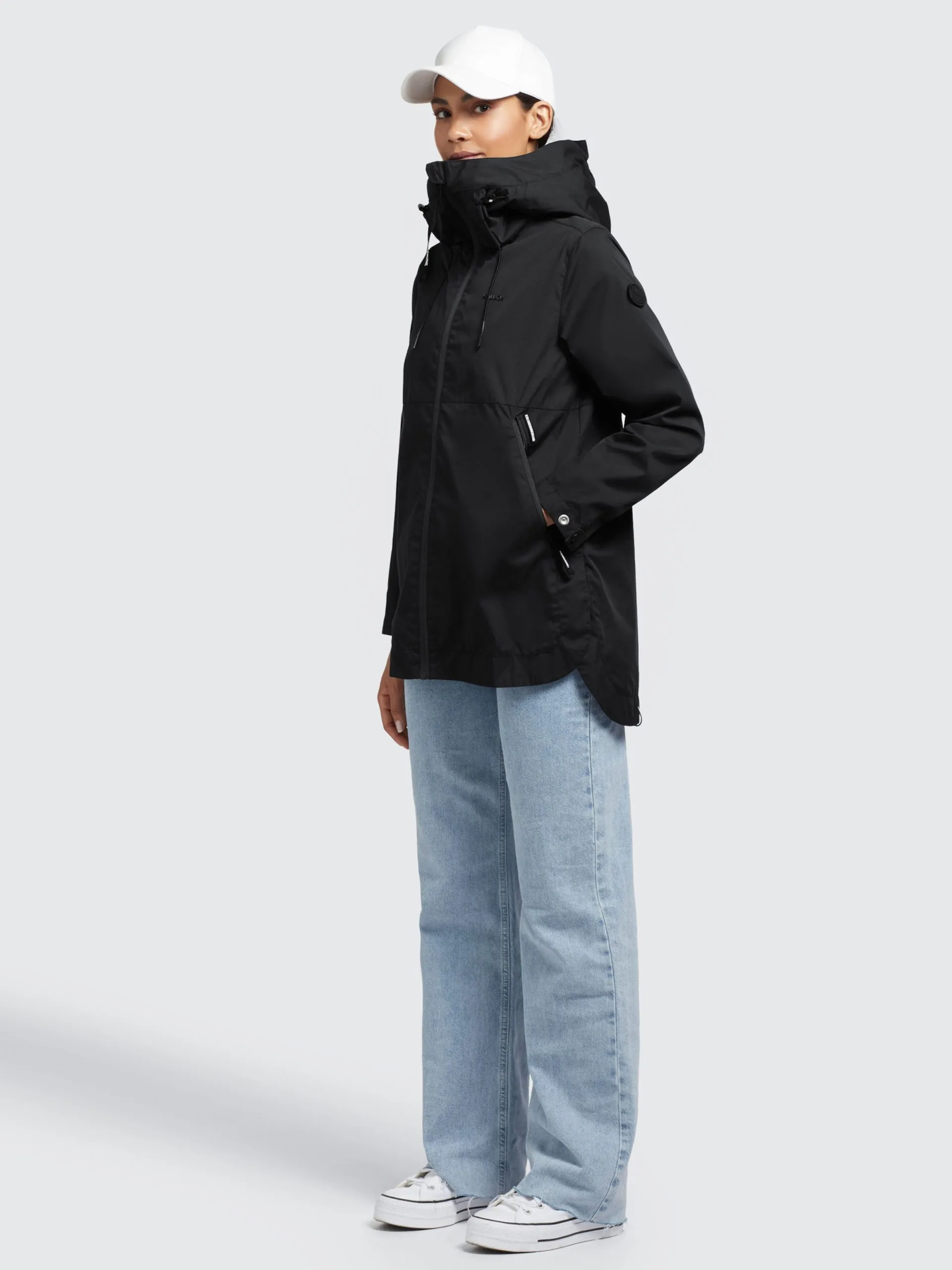 Khujo Tussenjassen Tussenjas Corry Dames Zwart - Afbeelding 2