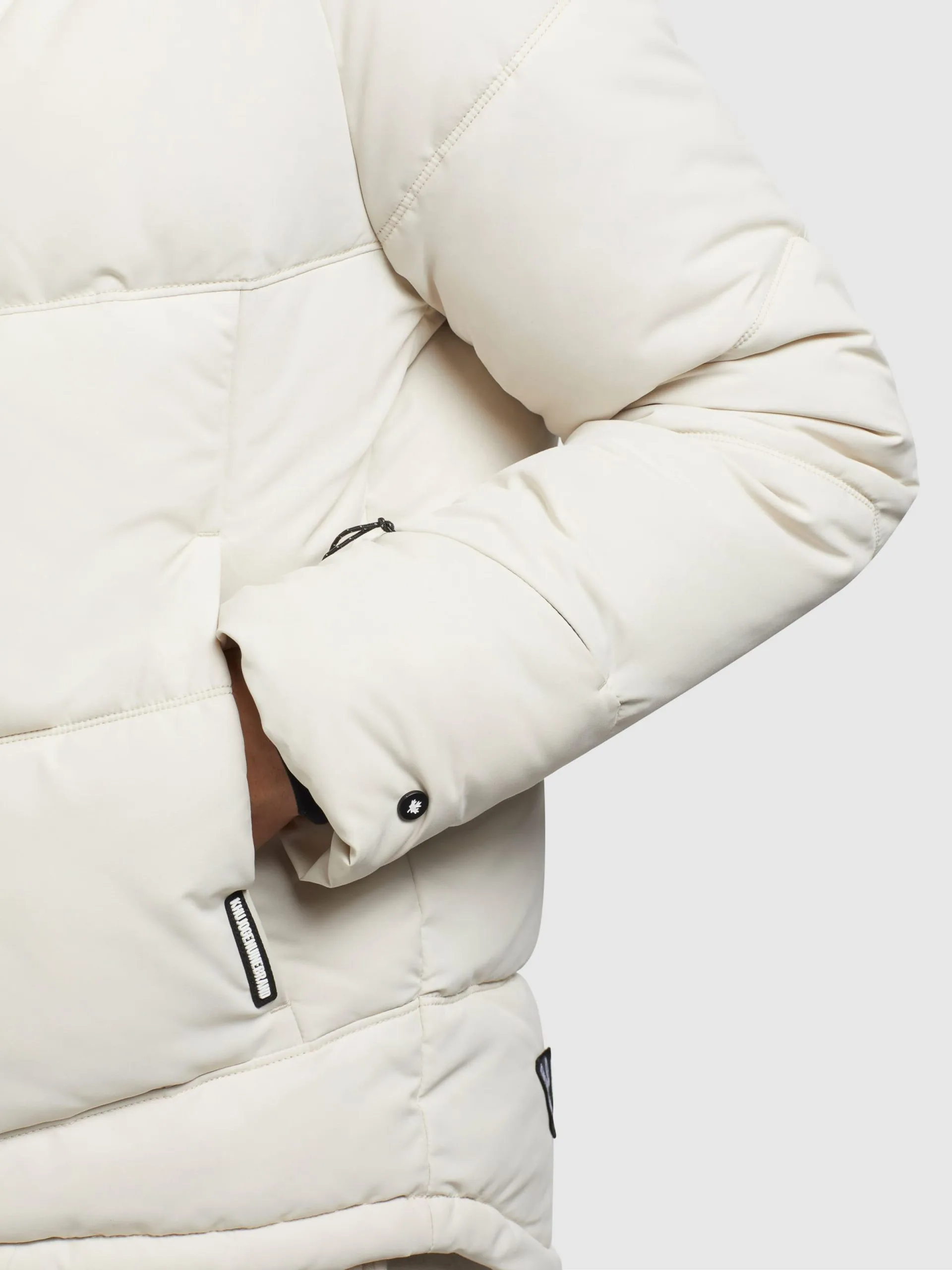 Khujo Winterjassen Winterjas Monty 2 Dames Offwhite - Afbeelding 7