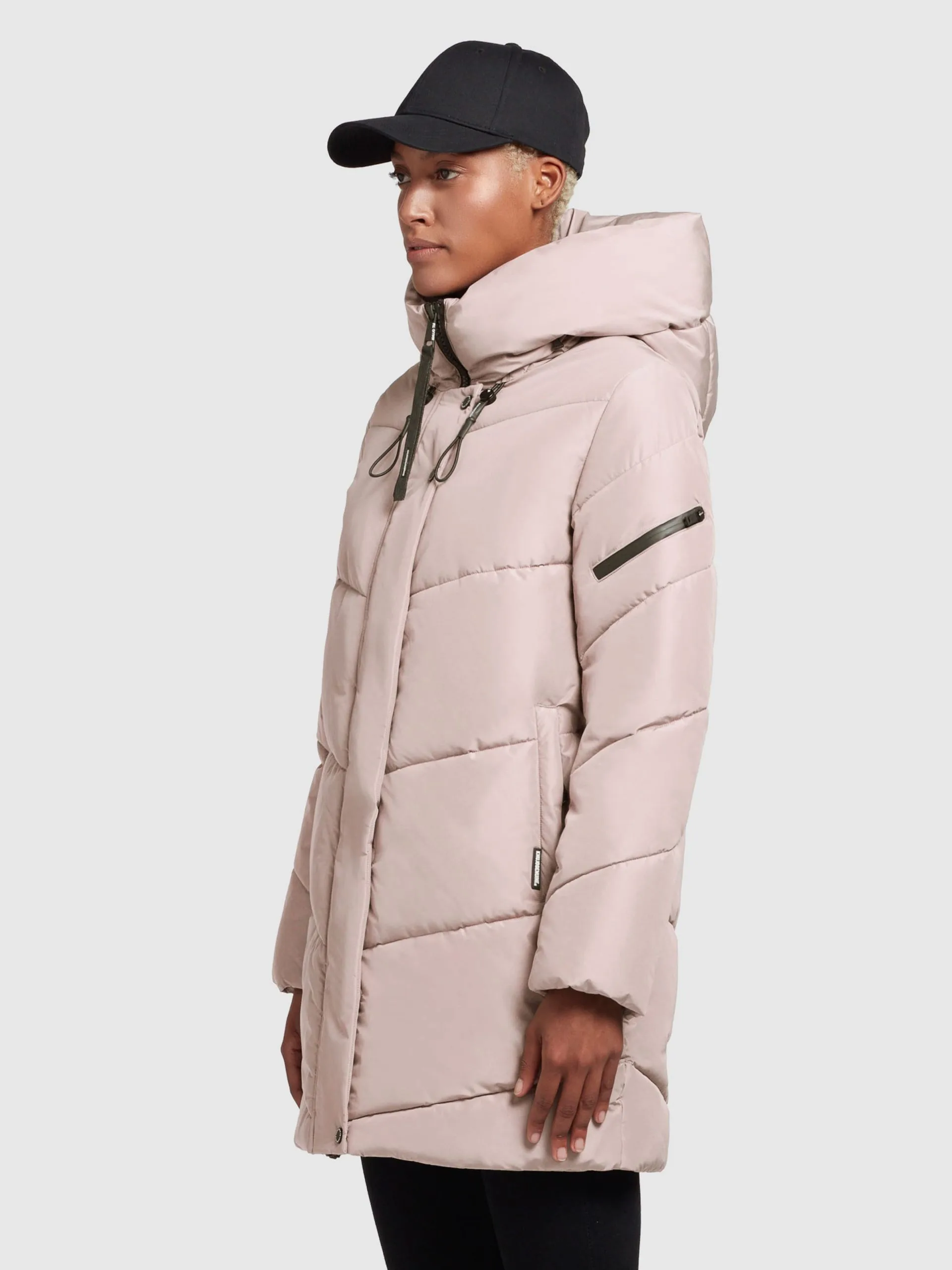 Khujo Winterjassen Winterjas Jordis Dames Lichtroze - Afbeelding 5