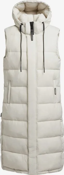 Khujo Bodywarmers Bodywarmer Tourin Dames Offwhite