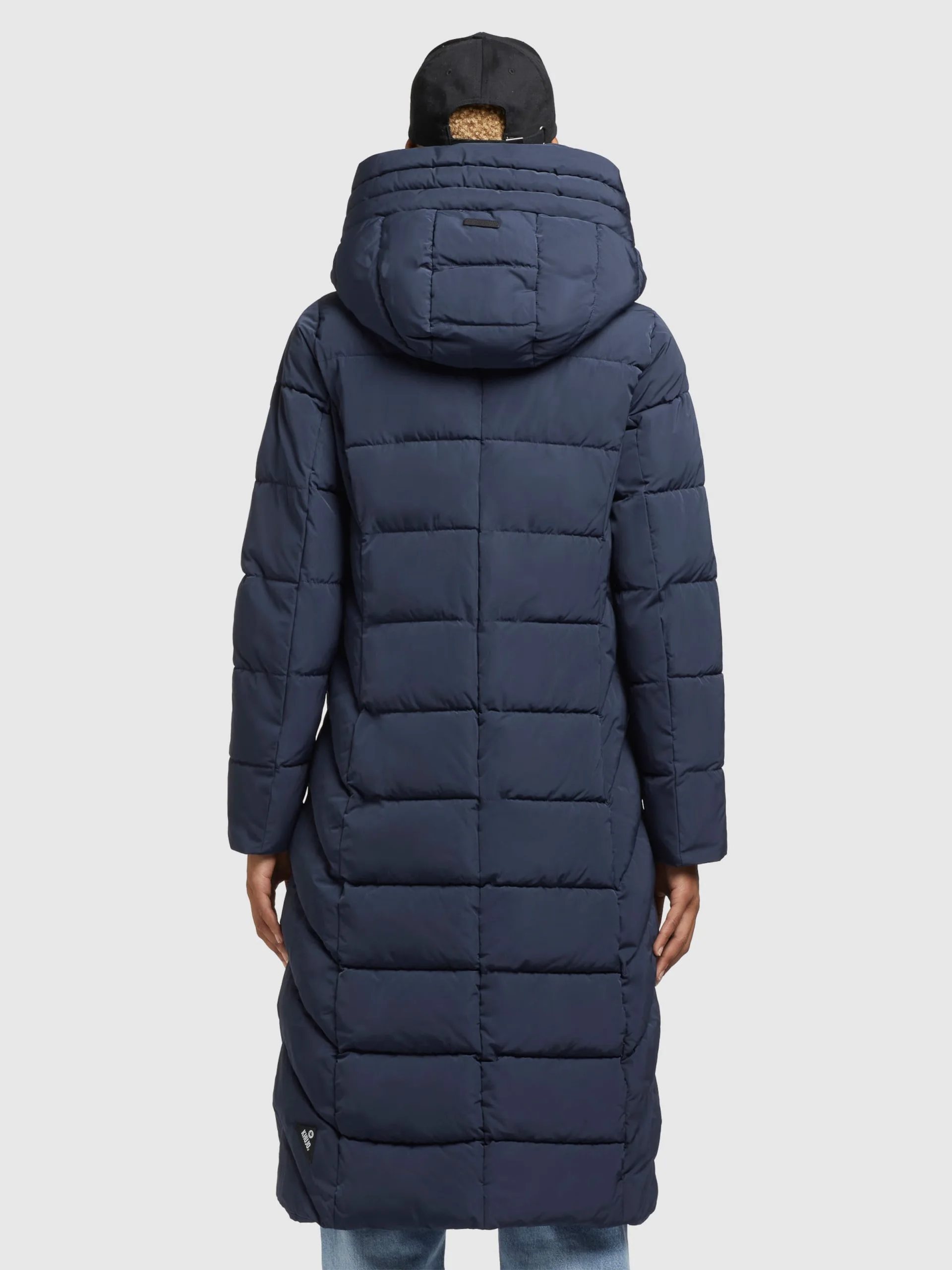 Khujo Wintermantels Wintermantel Gamber Dames Donkerblauw - Afbeelding 4