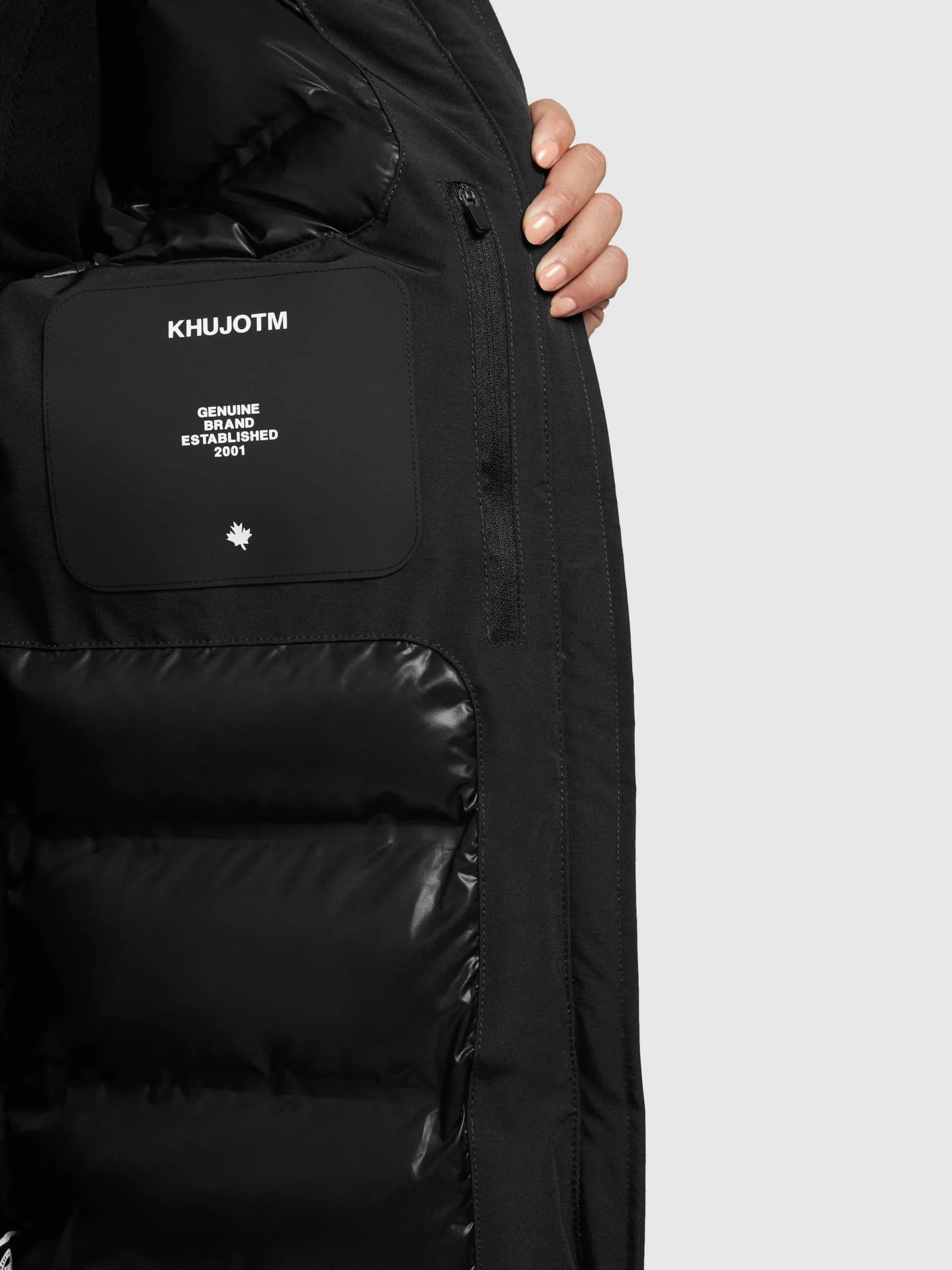 Khujo Winterjassen Winterjas Viona 3 Dames Zwart - Afbeelding 8