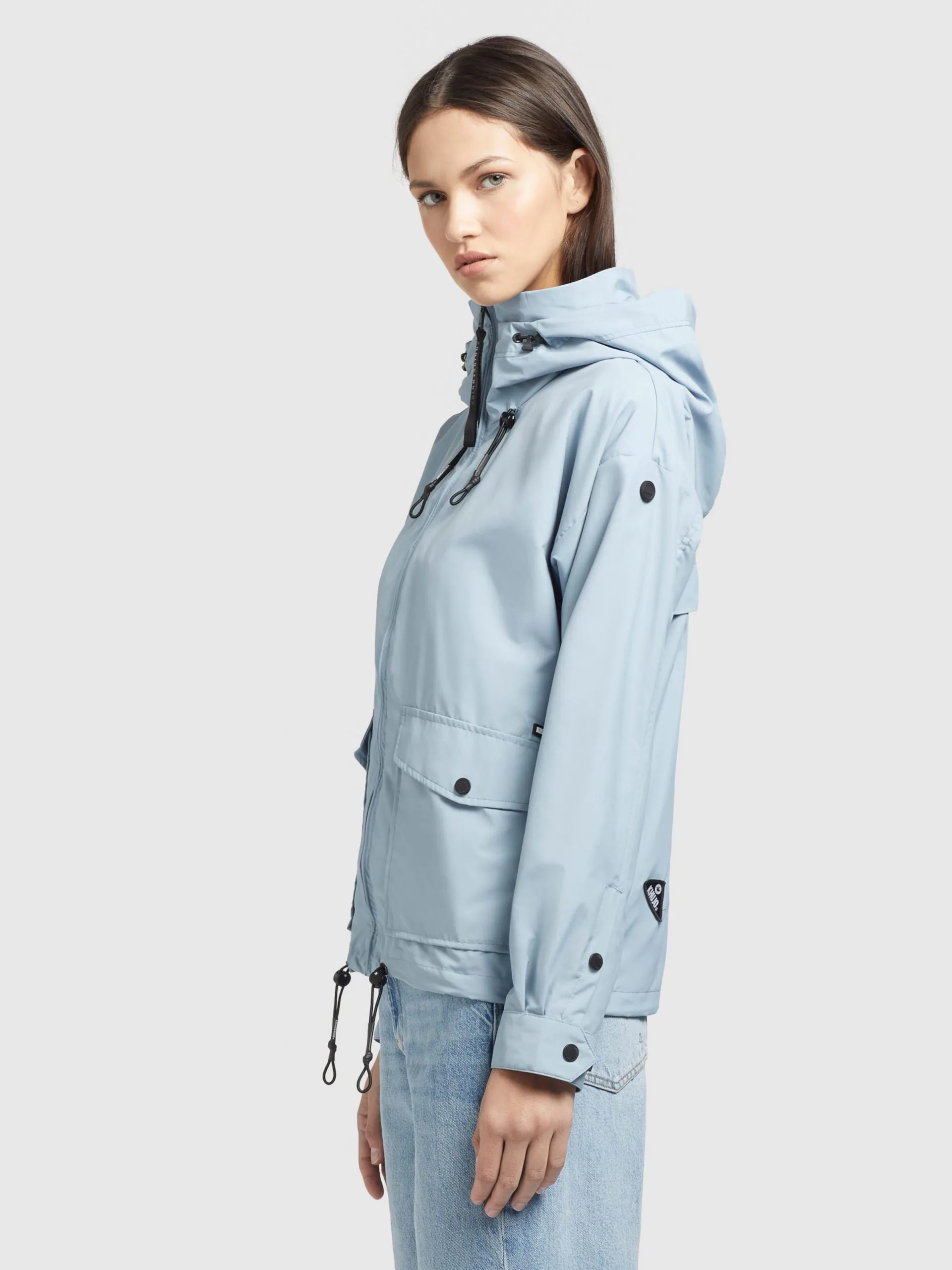 Khujo Tussenjassen Tussenjas BLAIR Dames Lichtblauw - Afbeelding 5