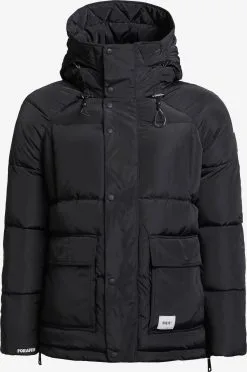 Khujo Winterjassen Winterjas Jedi Heren Zwart