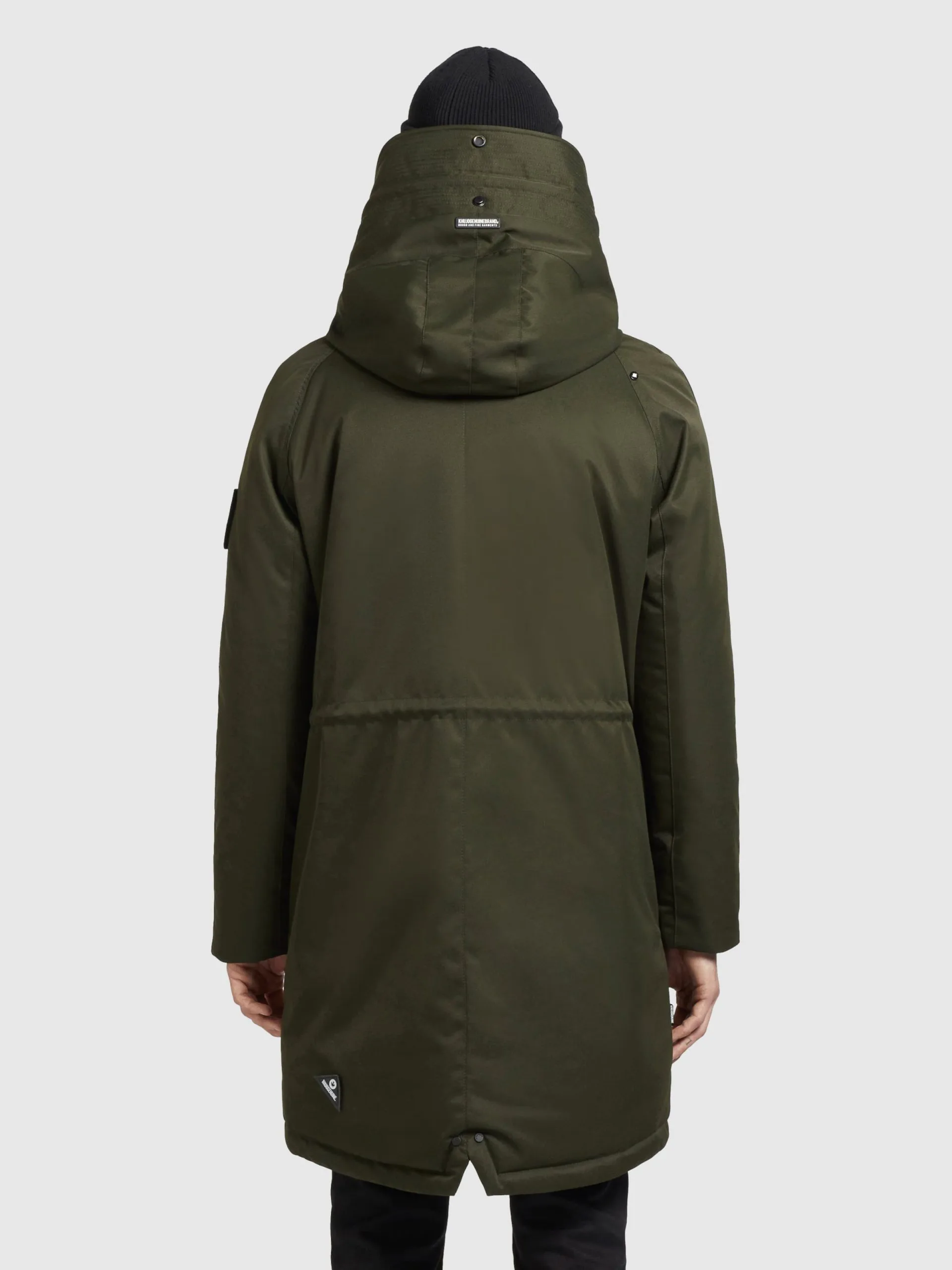 Khujo Wintermantels Winterjas Tuck Heren Olijfgroen - Afbeelding 3