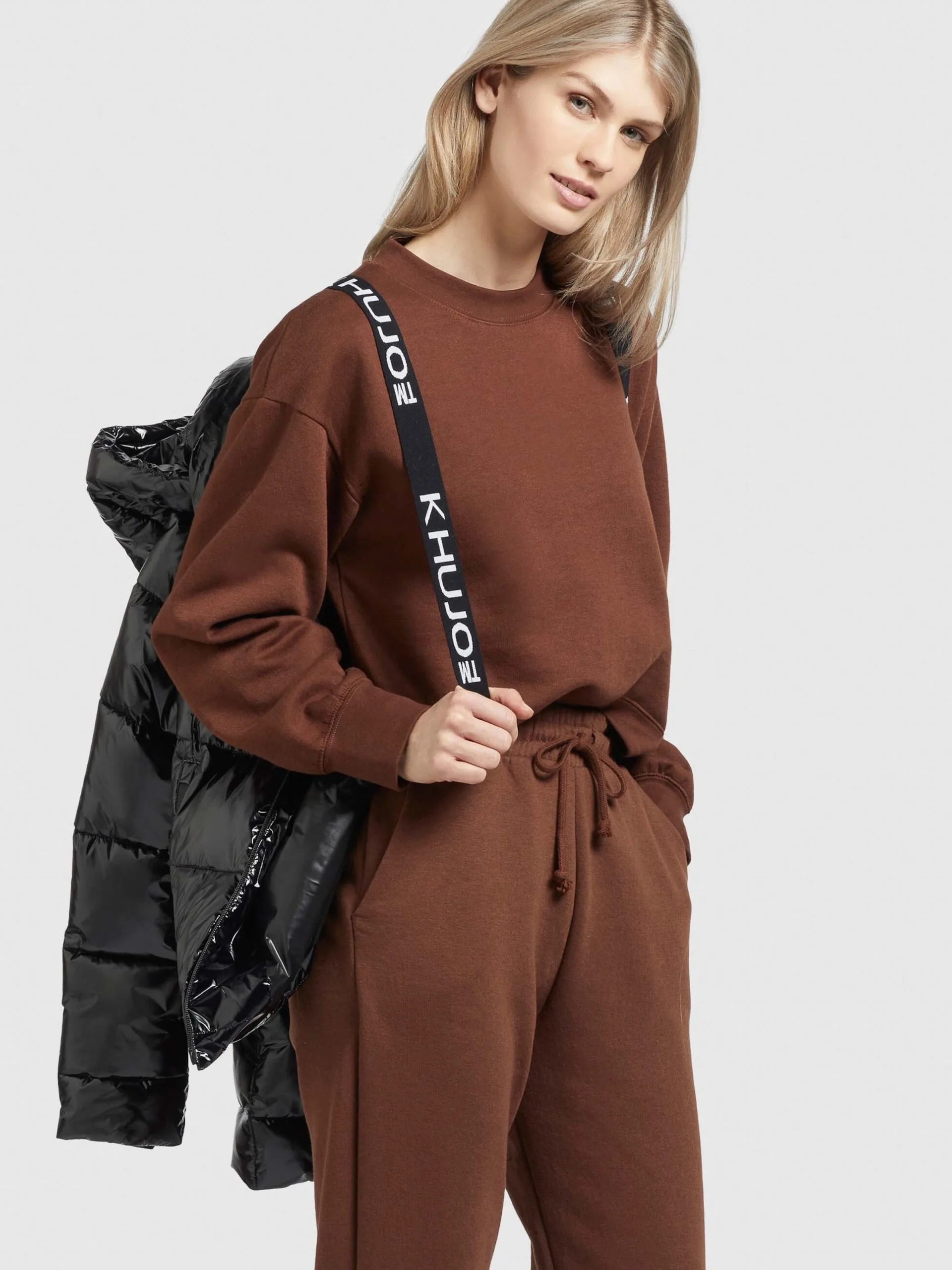 Khujo Winterjassen Winterjas Fala Dames Zwart - Afbeelding 7