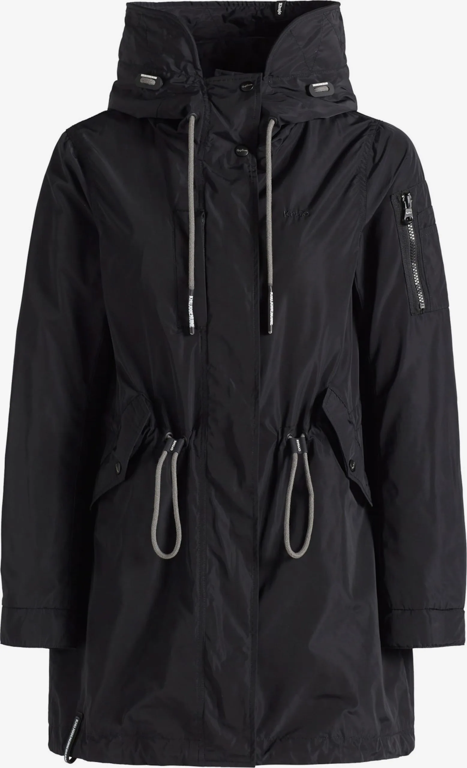 Khujo Parkas Tussenparka Catharina Dames Zwart