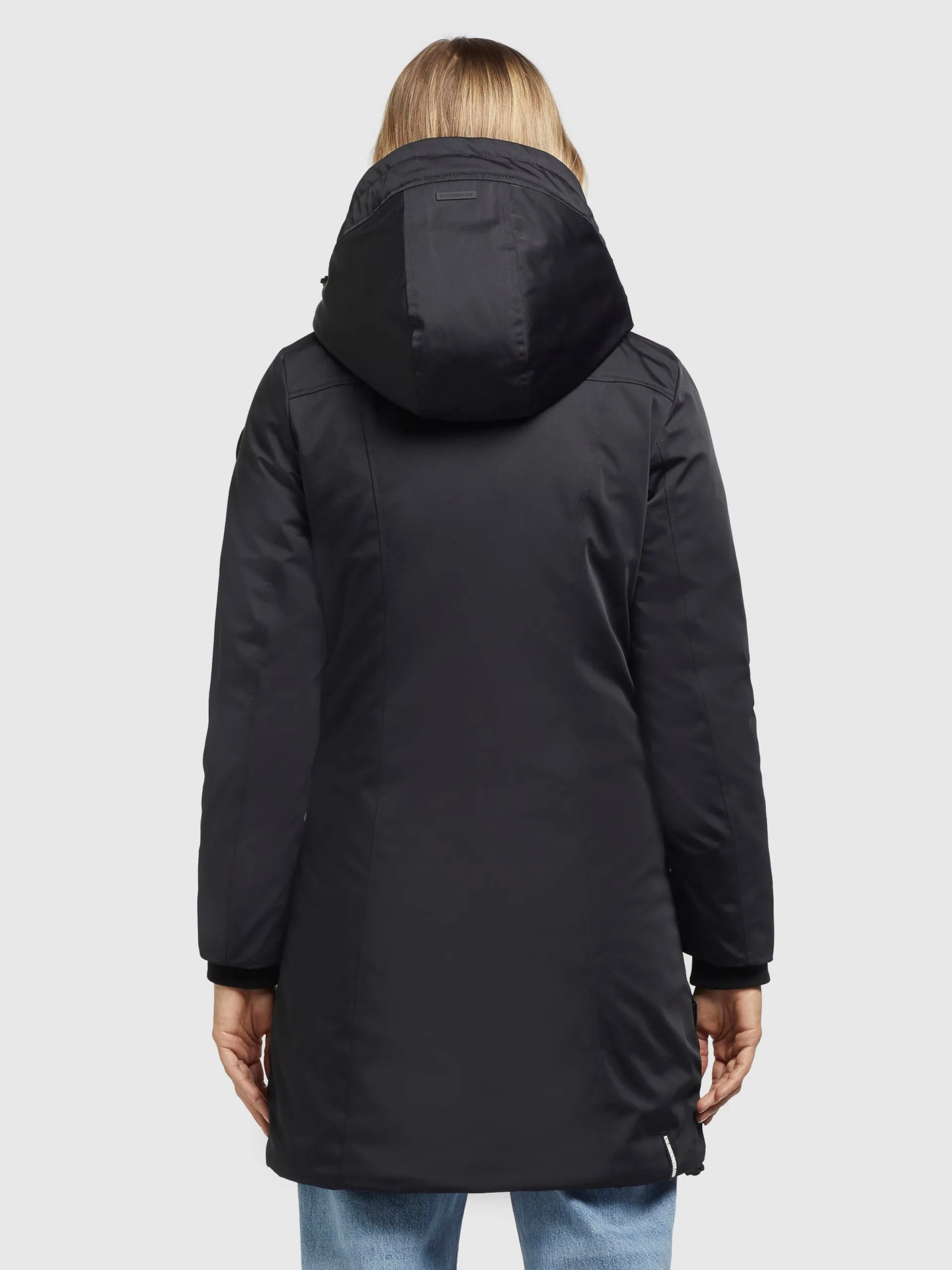 Khujo Wintermantels Wintermantel Blossom Dames Zwart - Afbeelding 4