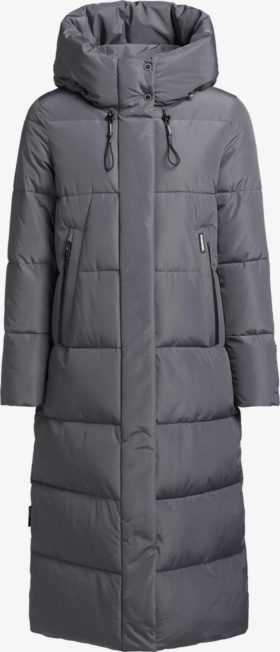 Khujo Wintermantels Wintermantel Soulani Dames Stone Grey