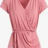 Khujo T-shirts Shirt Leticia Dames Pink