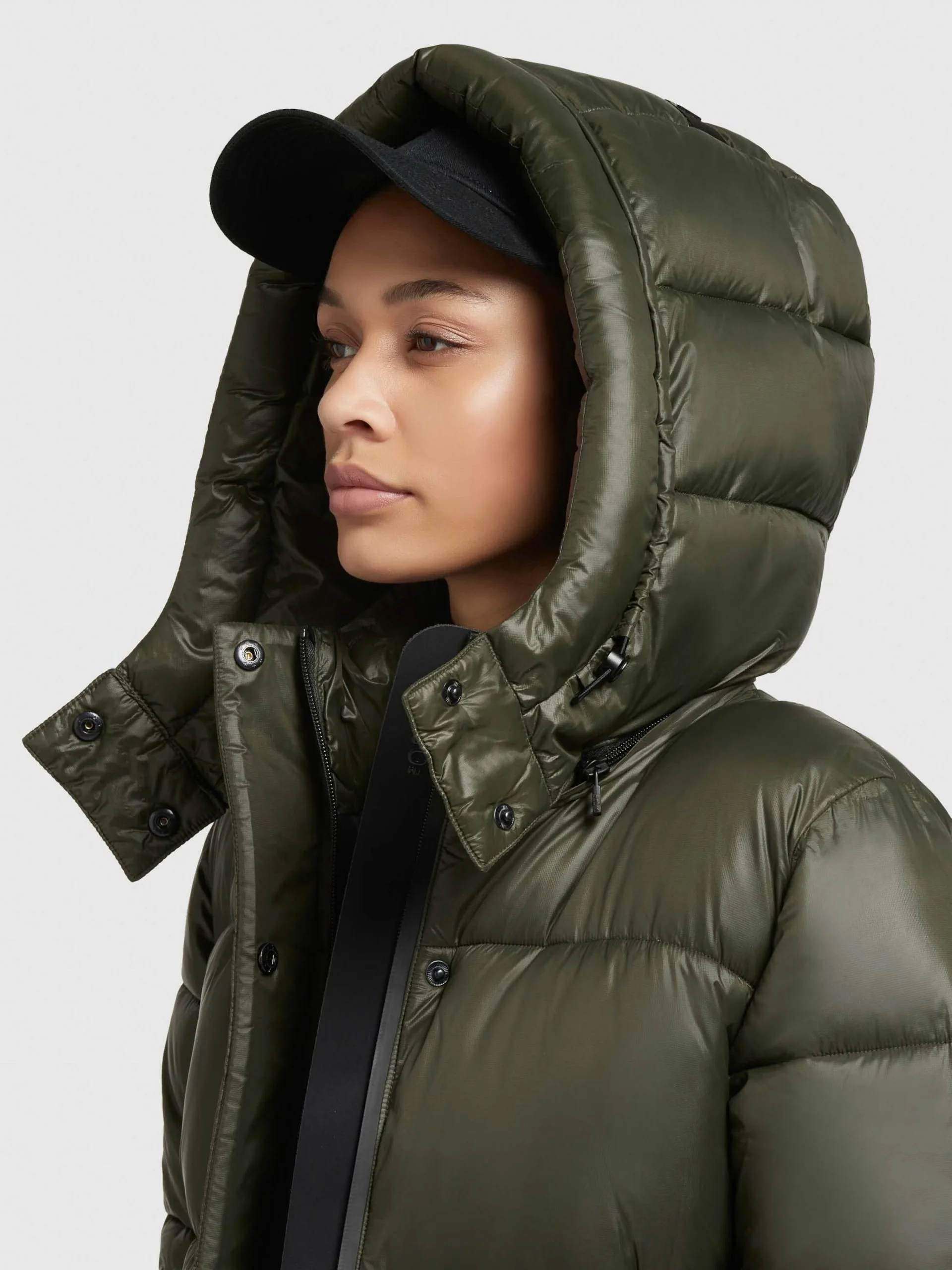 Khujo Winterjassen Winterjas Valona Dames Donkergroen - Afbeelding 7