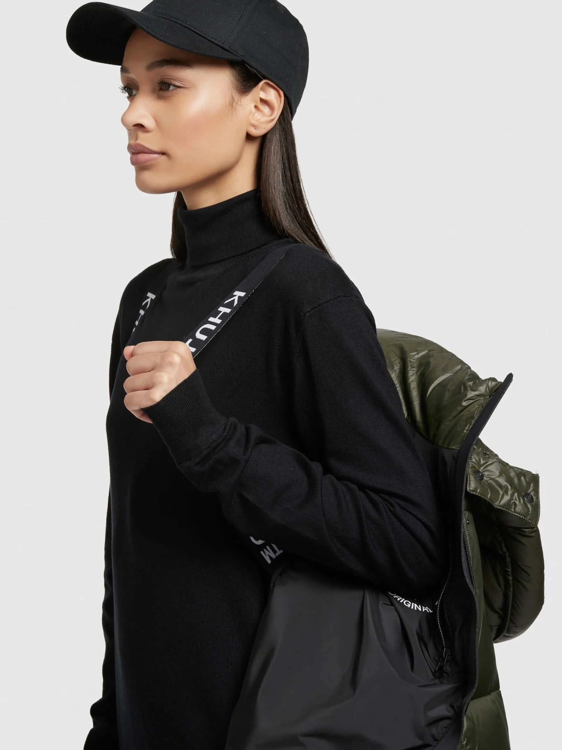 Khujo Winterjassen Winterjas Valona Dames Donkergroen - Afbeelding 6