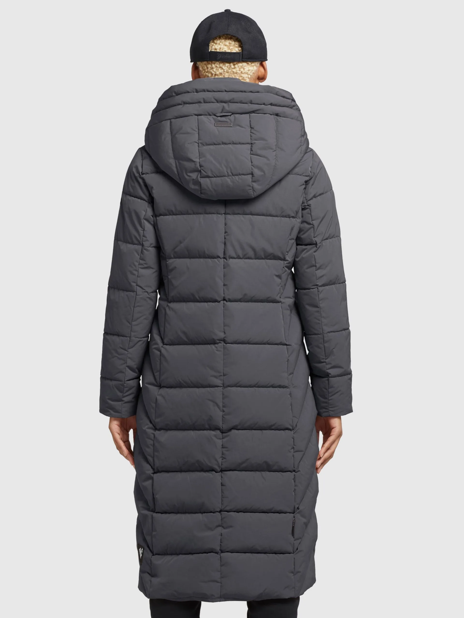 Khujo Wintermantels Wintermantel Gamber Dames Antraciet - Afbeelding 4