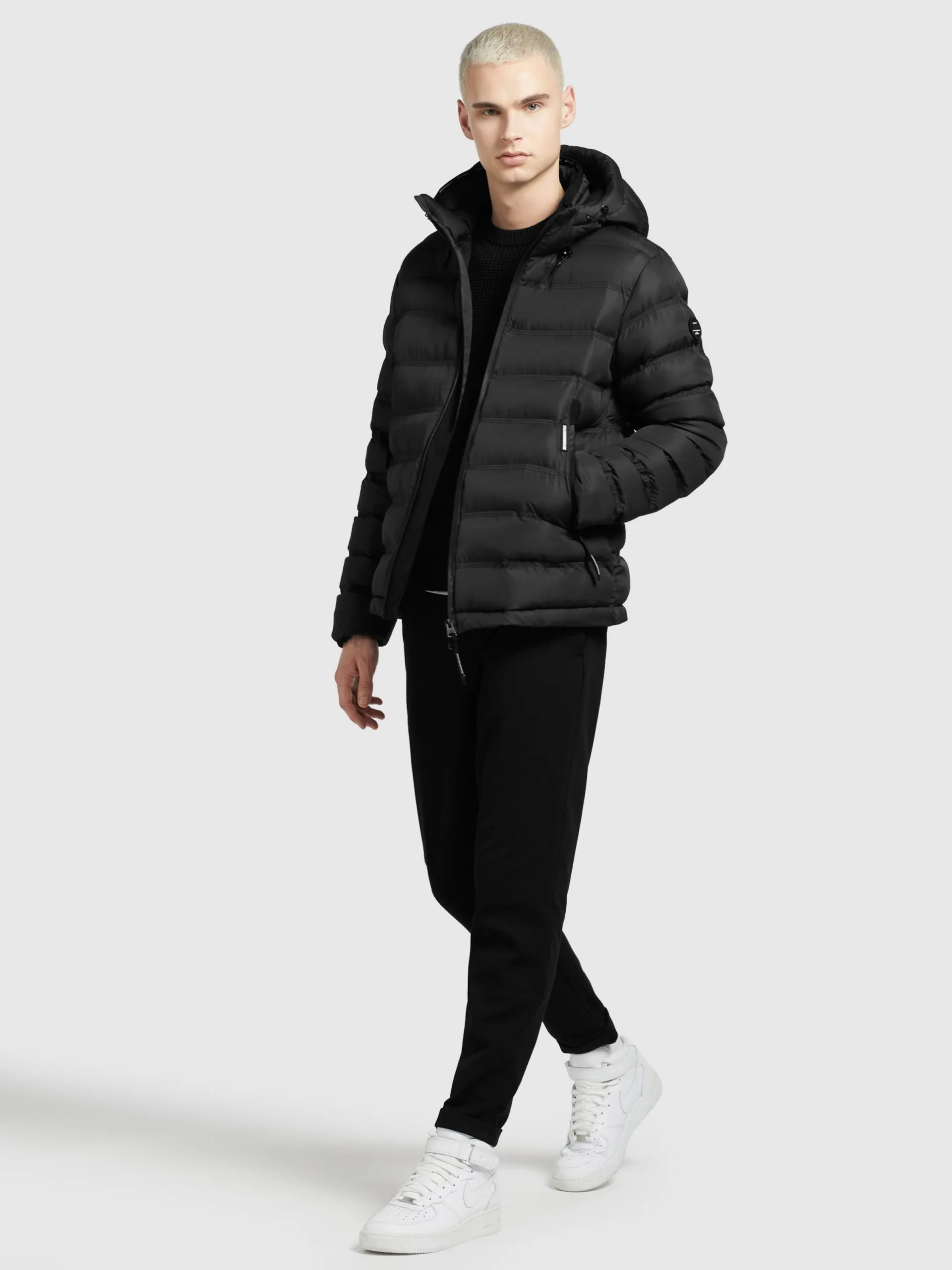 Khujo Winterjassen Winterjas Gamer Heren Zwart - Afbeelding 6