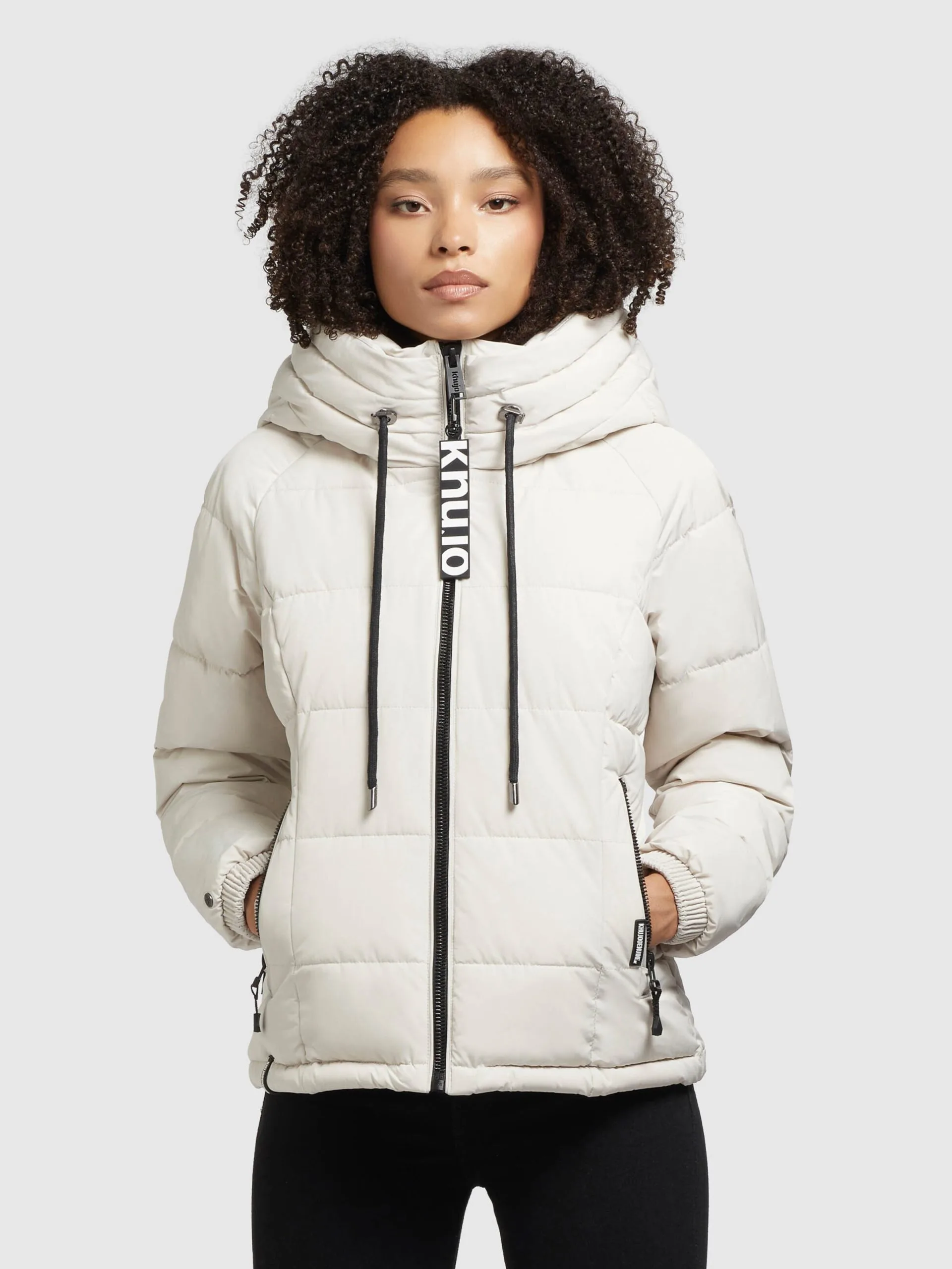 Khujo Winterjassen Winterjas Joilee Dames Offwhite - Afbeelding 2