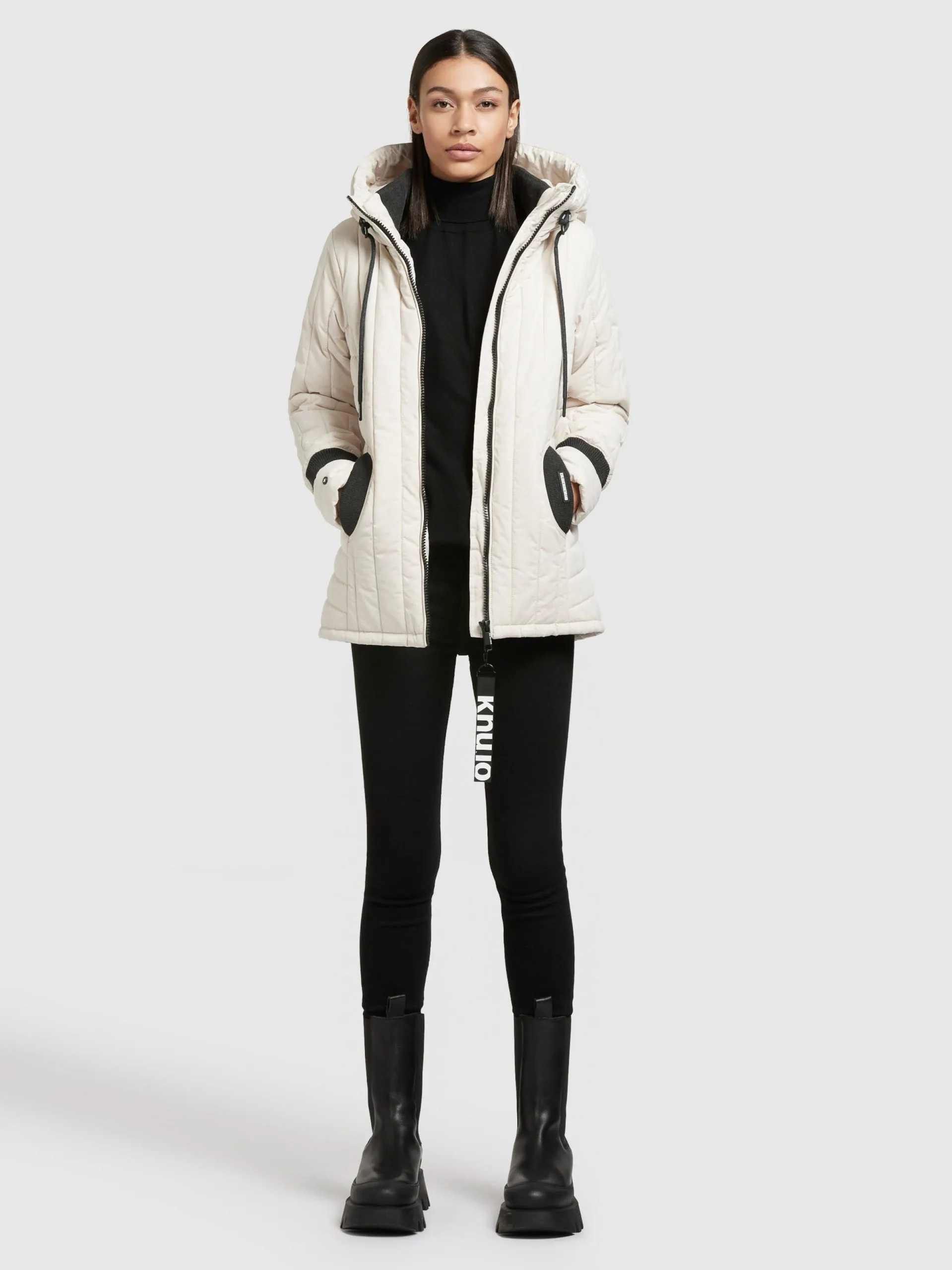 Khujo Tussenjassen Tussenjas Tweety Dames Offwhite - Afbeelding 6