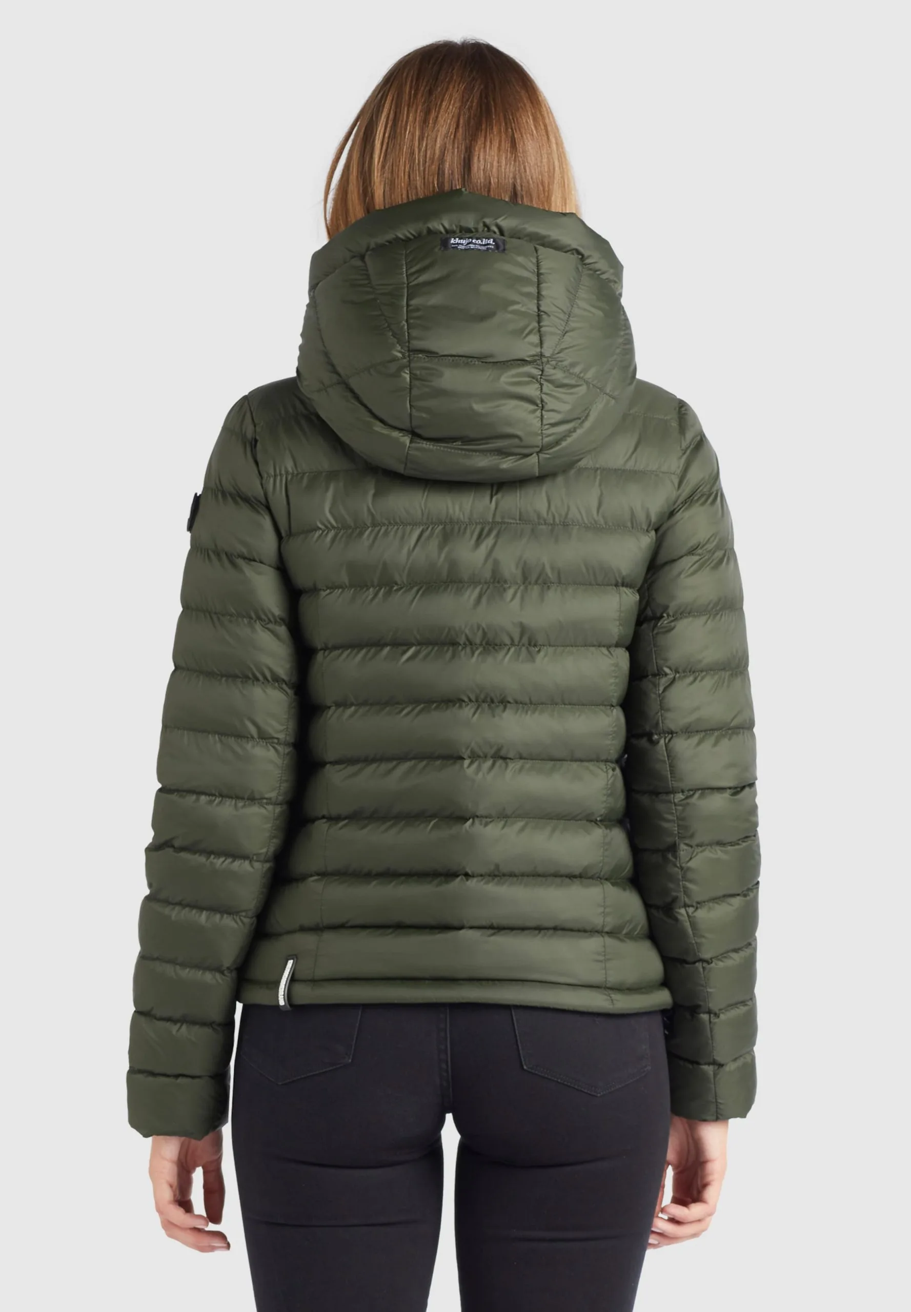 Khujo Winterjassen Winterjas Lovina Dames Kaki - Afbeelding 4