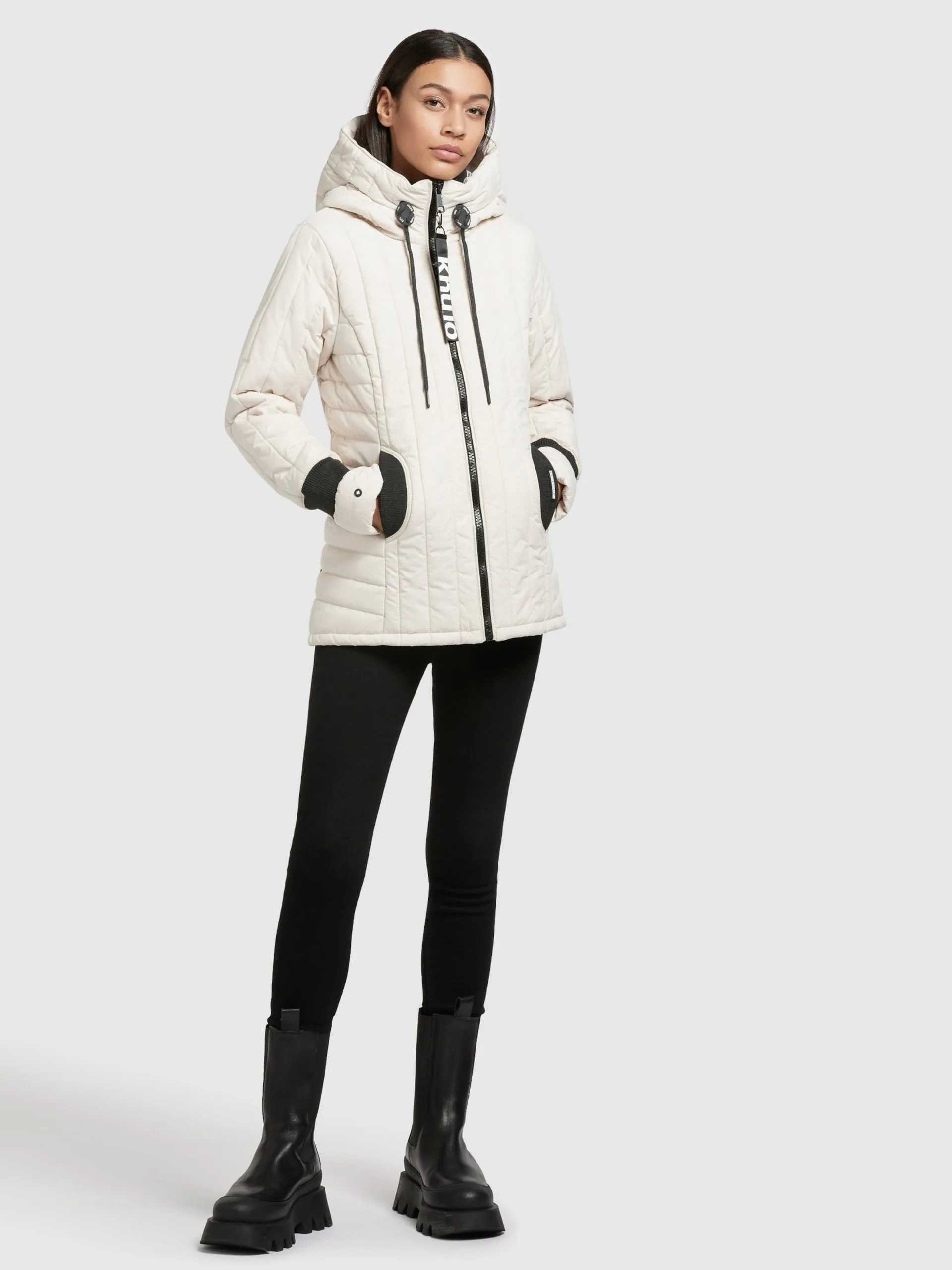 Khujo Tussenjassen Tussenjas Tweety Dames Offwhite - Afbeelding 3