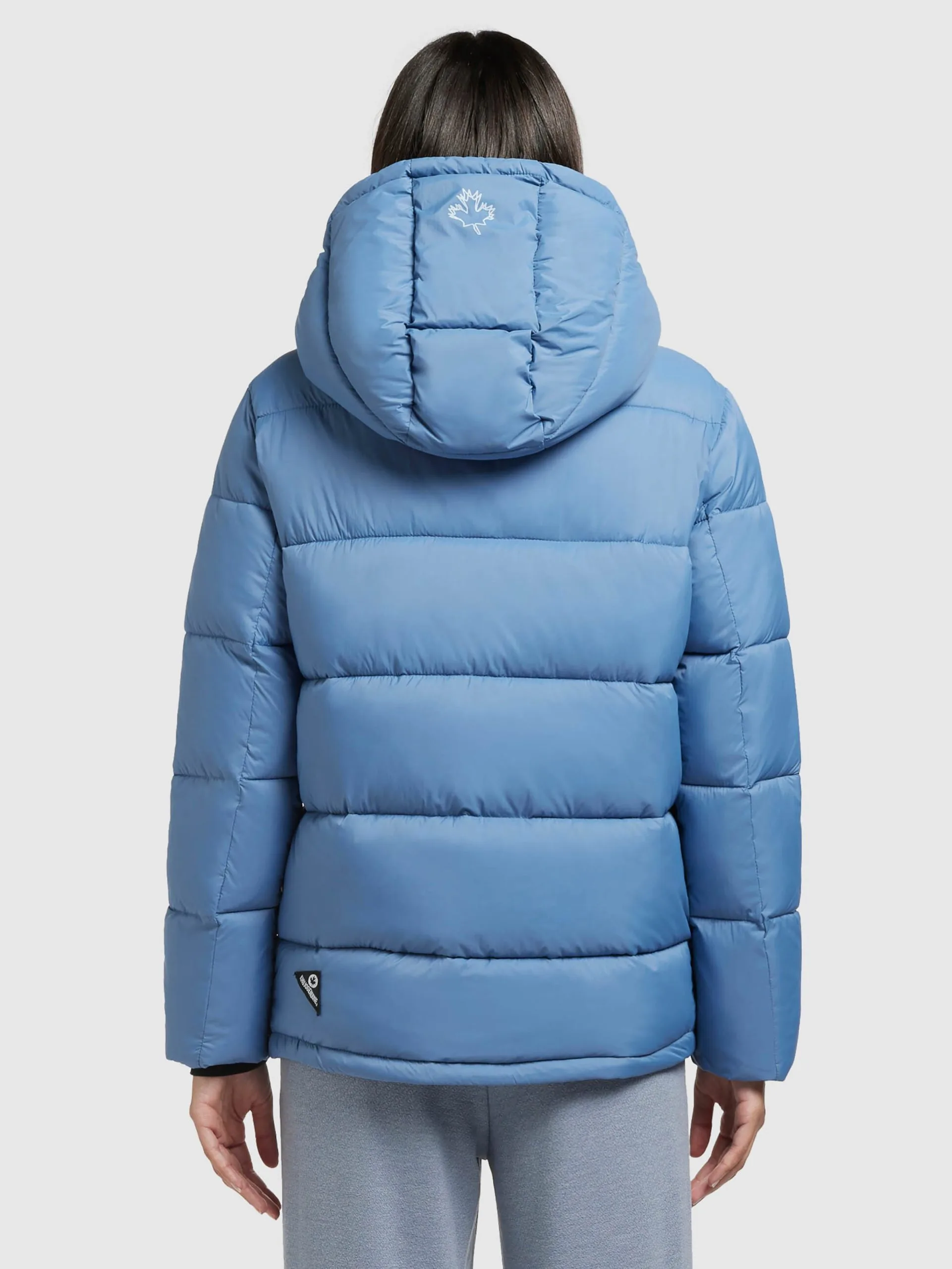 Khujo Winterjassen Winterjas Evona Dames Hemelsblauw - Afbeelding 4