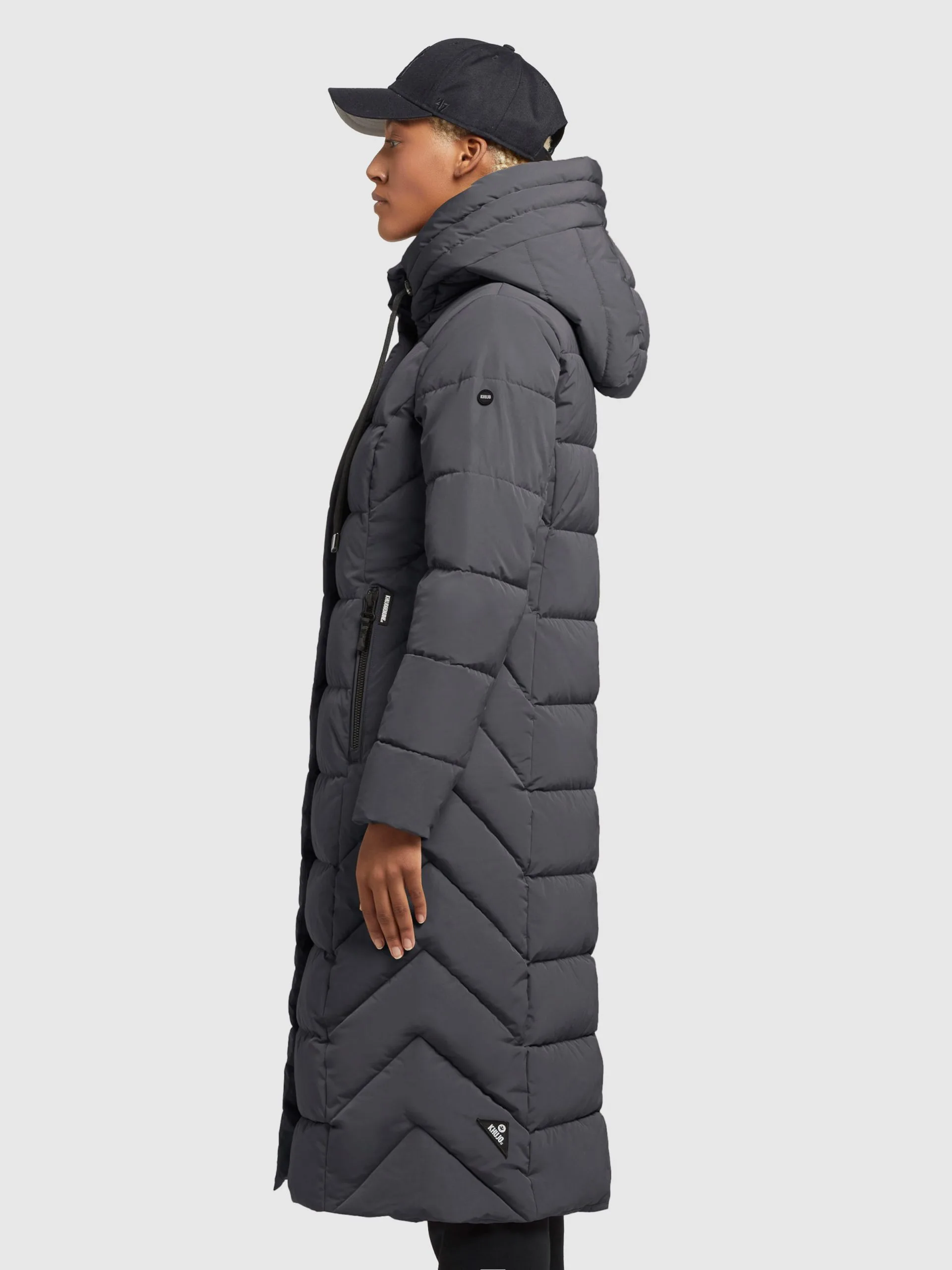 Khujo Wintermantels Wintermantel Gamber Dames Antraciet - Afbeelding 5