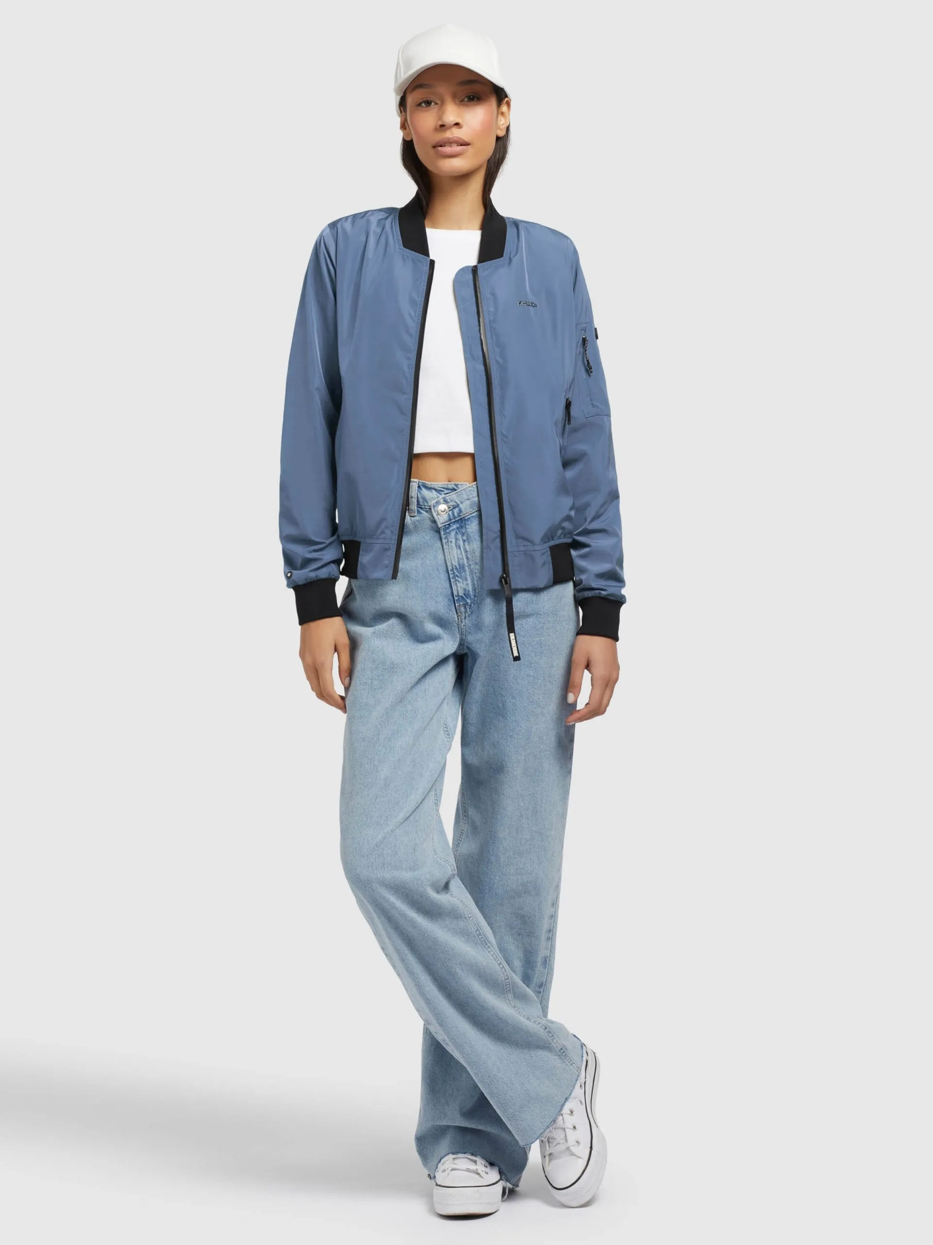 Khujo Tussenjassen Tussenjas Stence2 Dames Blauw - Afbeelding 6