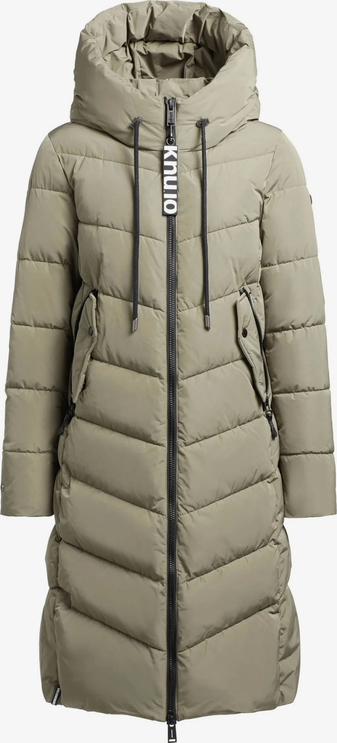 Khujo Wintermantels Wintermantel KLAYD Dames Kaki