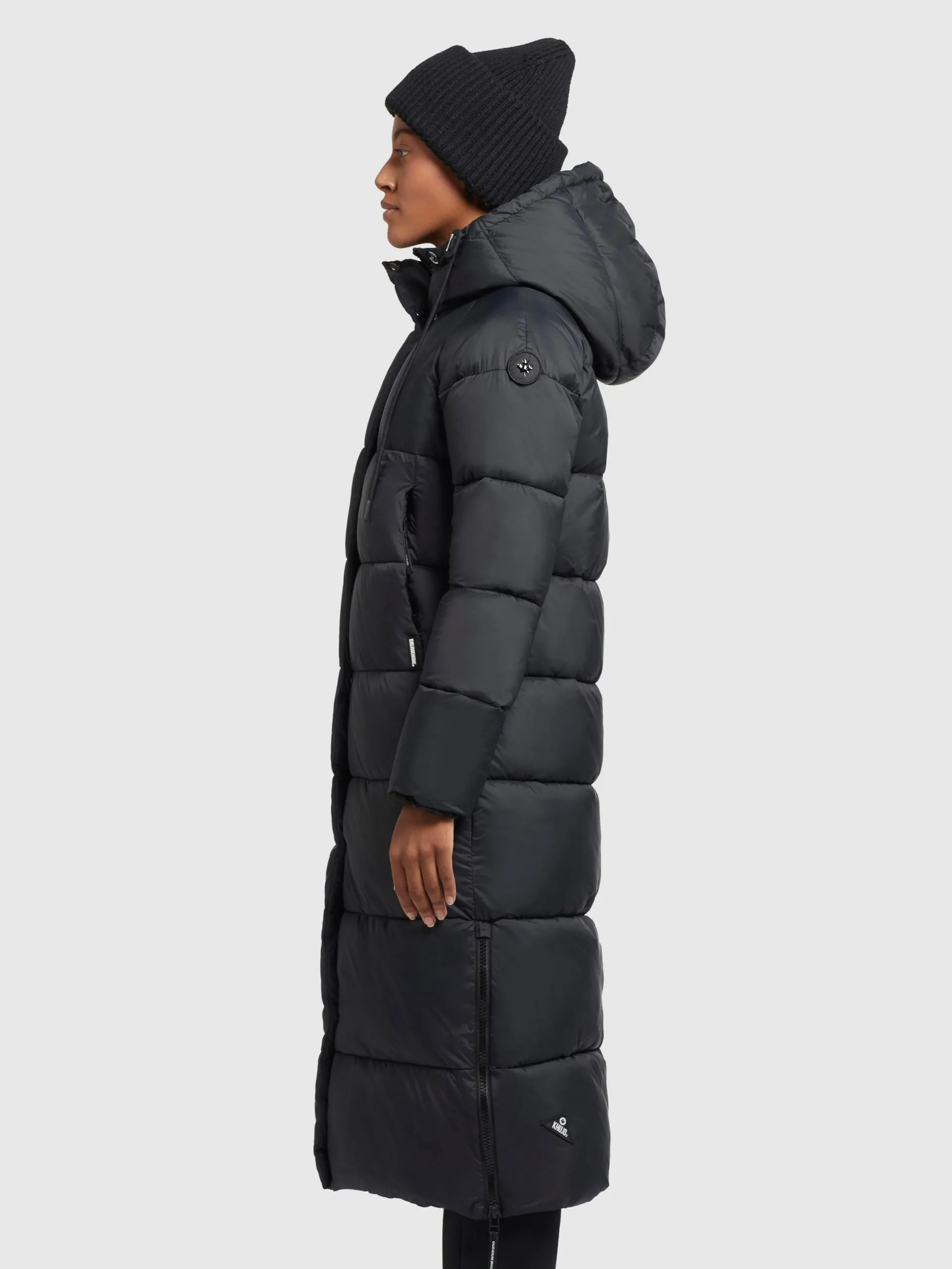 Khujo Wintermantels Wintermantel LAMERA Dames Zwart - Afbeelding 5