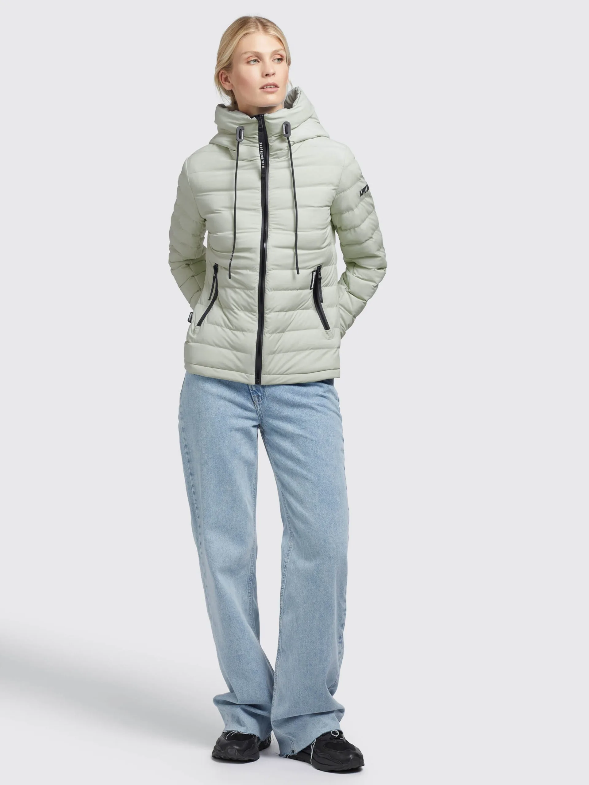 Khujo Tussenjassen Tussenjas LOVINA4 Dames Groen - Afbeelding 3