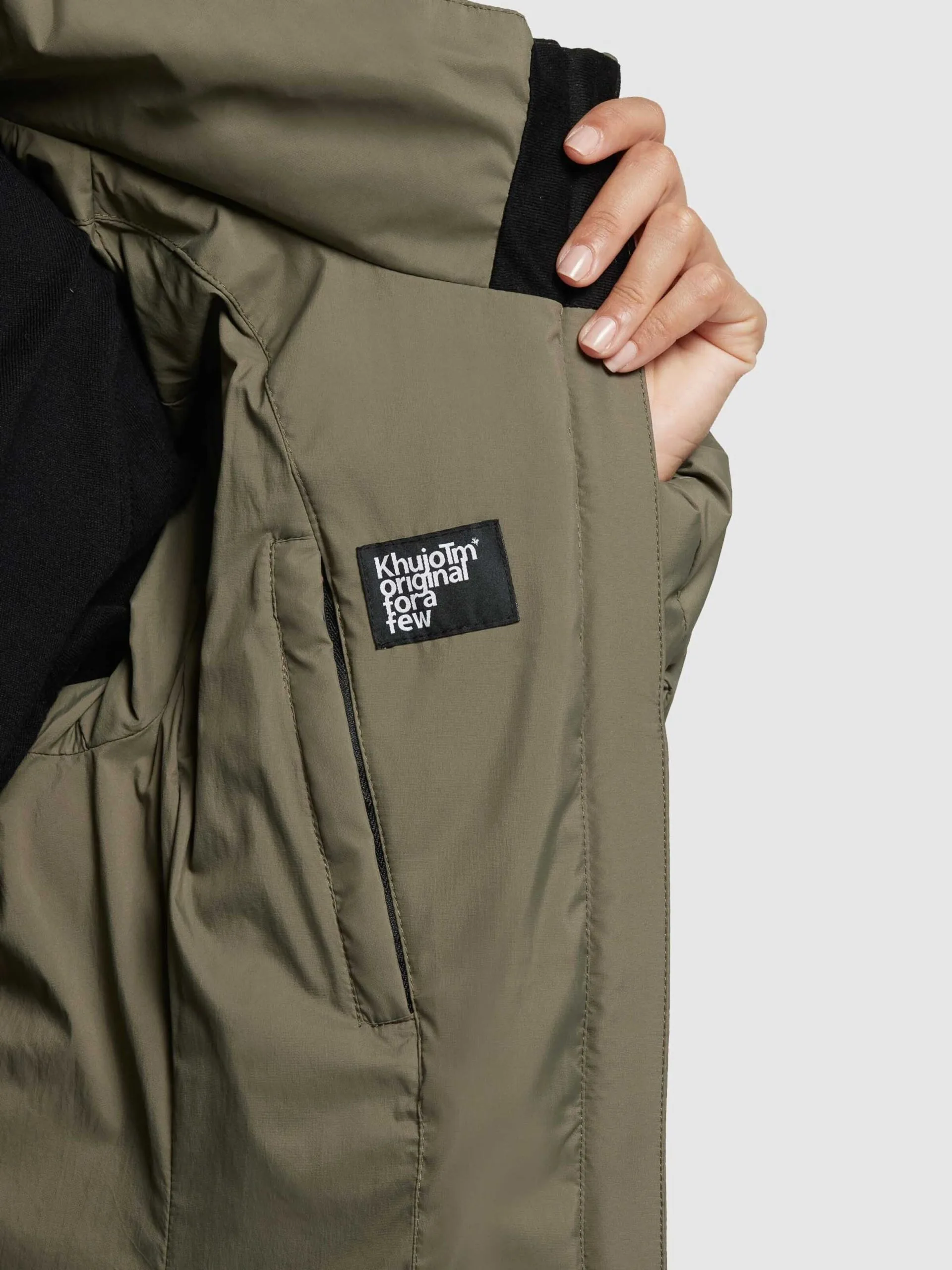 Khujo Winterjassen Winterjas Tanare Dames Olijfgroen - Afbeelding 8