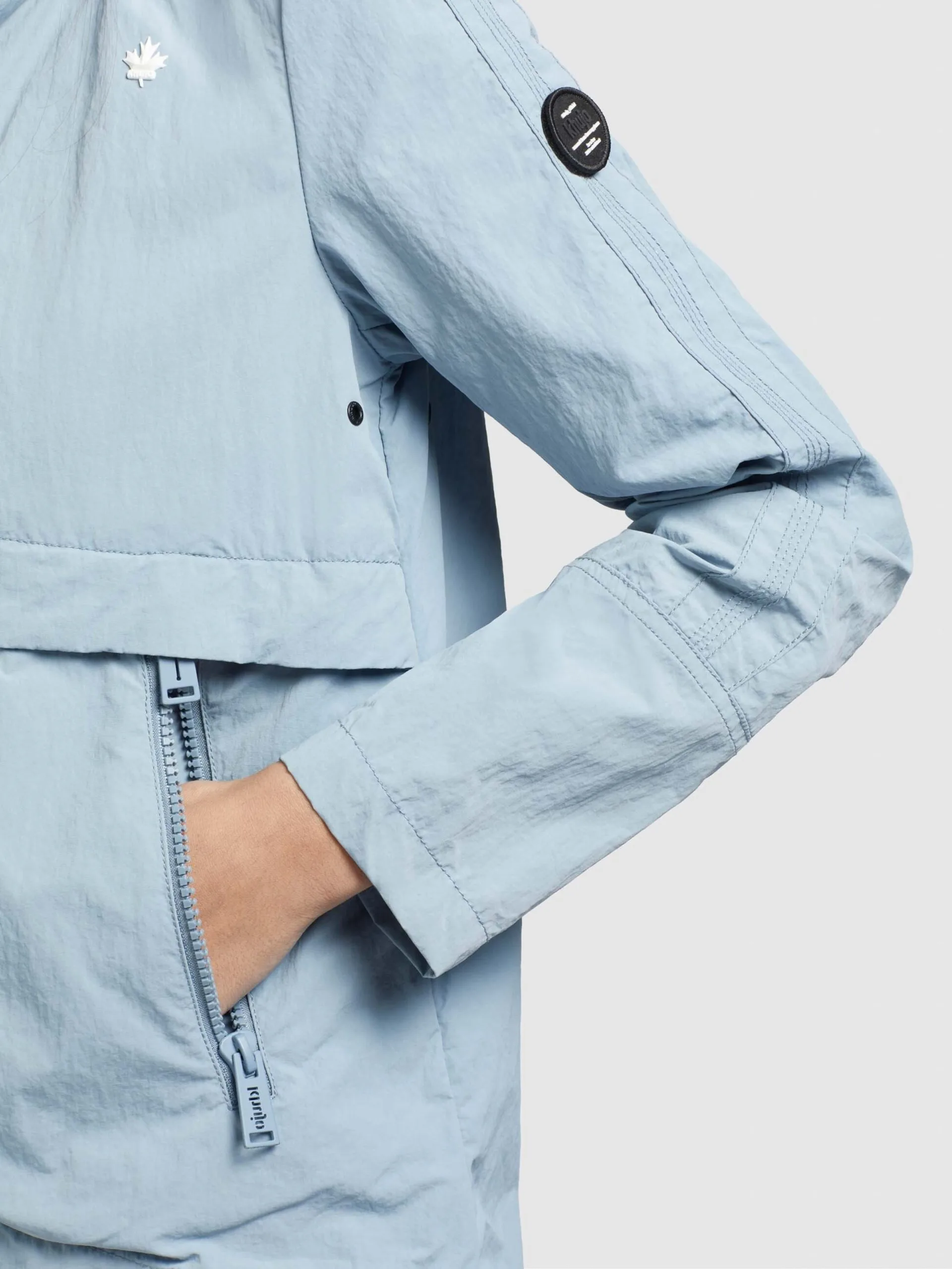 Khujo Tussenjassen Tussenjas ZAHIRA3 Dames Lichtblauw - Afbeelding 7