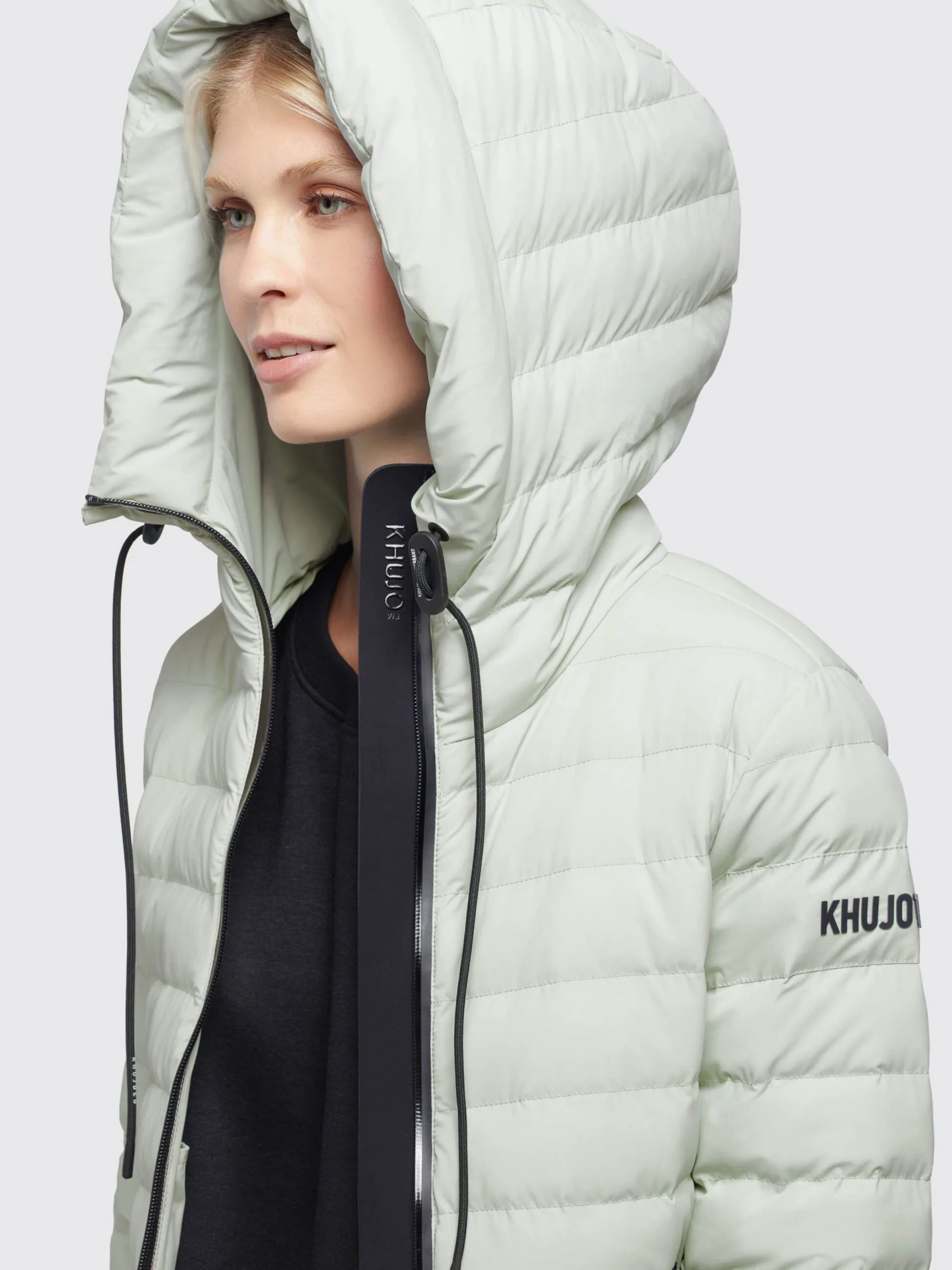 Khujo Tussenjassen Tussenjas LOVINA4 Dames Groen - Afbeelding 7