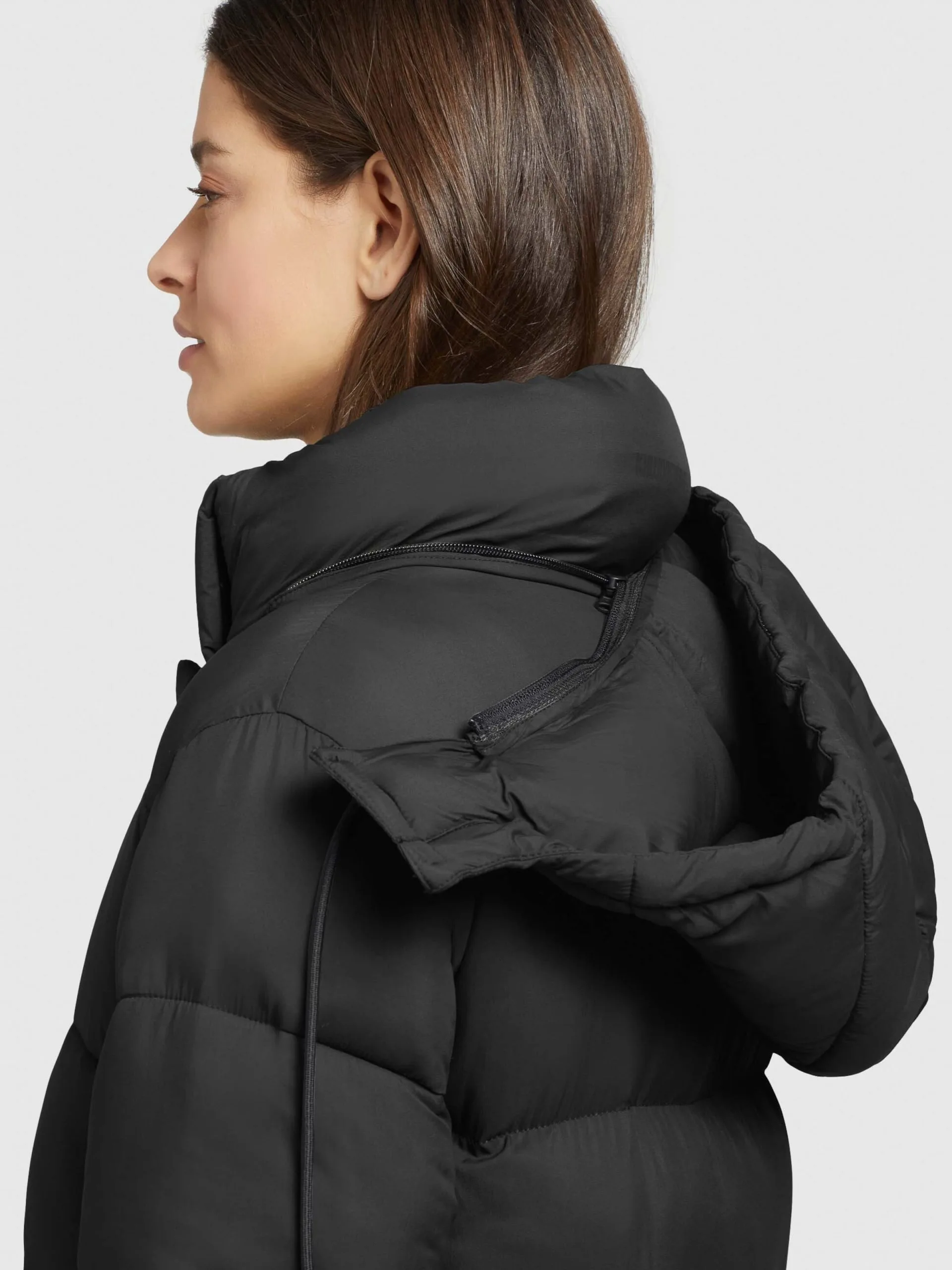 Khujo Wintermantels Wintermantel Word Dames Zwart - Afbeelding 8