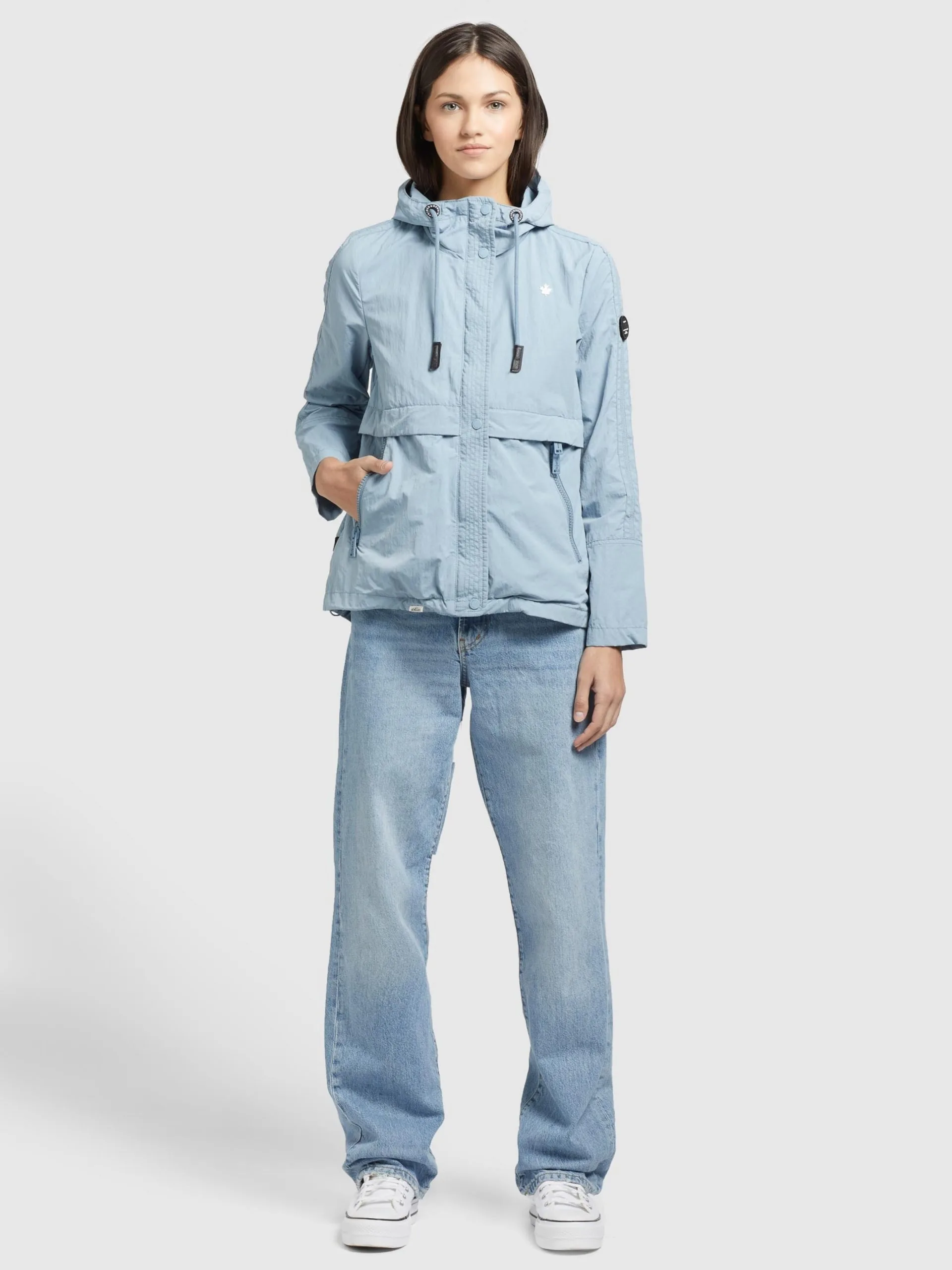 Khujo Tussenjassen Tussenjas ZAHIRA3 Dames Lichtblauw - Afbeelding 2