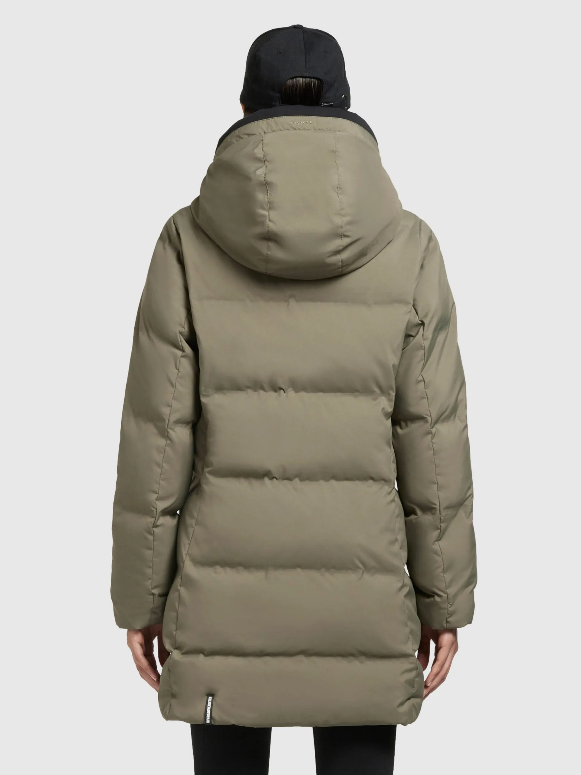 Khujo Winterjassen Winterjas Tanare Dames Olijfgroen - Afbeelding 4