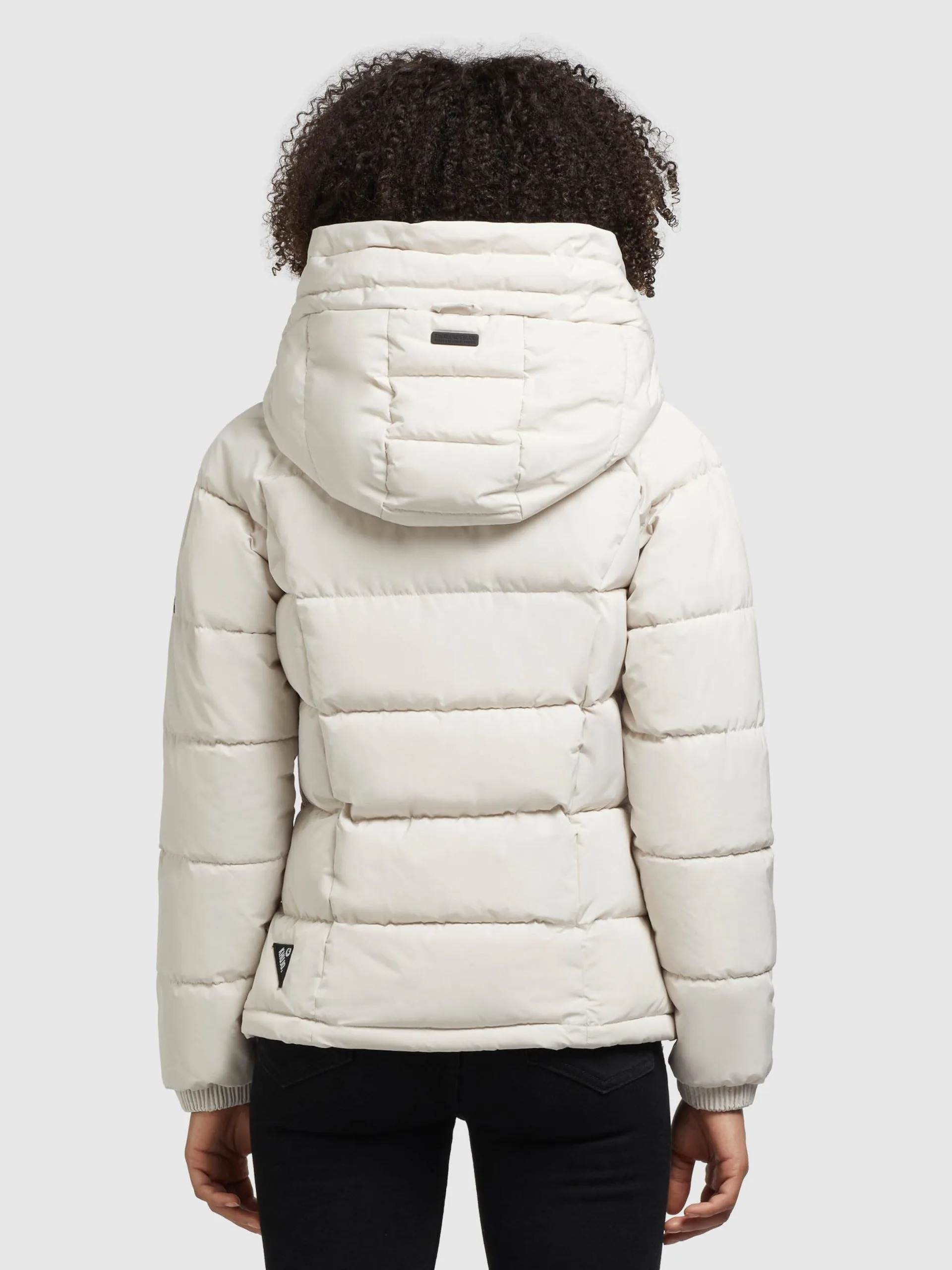 Khujo Winterjassen Winterjas Joilee Dames Offwhite - Afbeelding 4