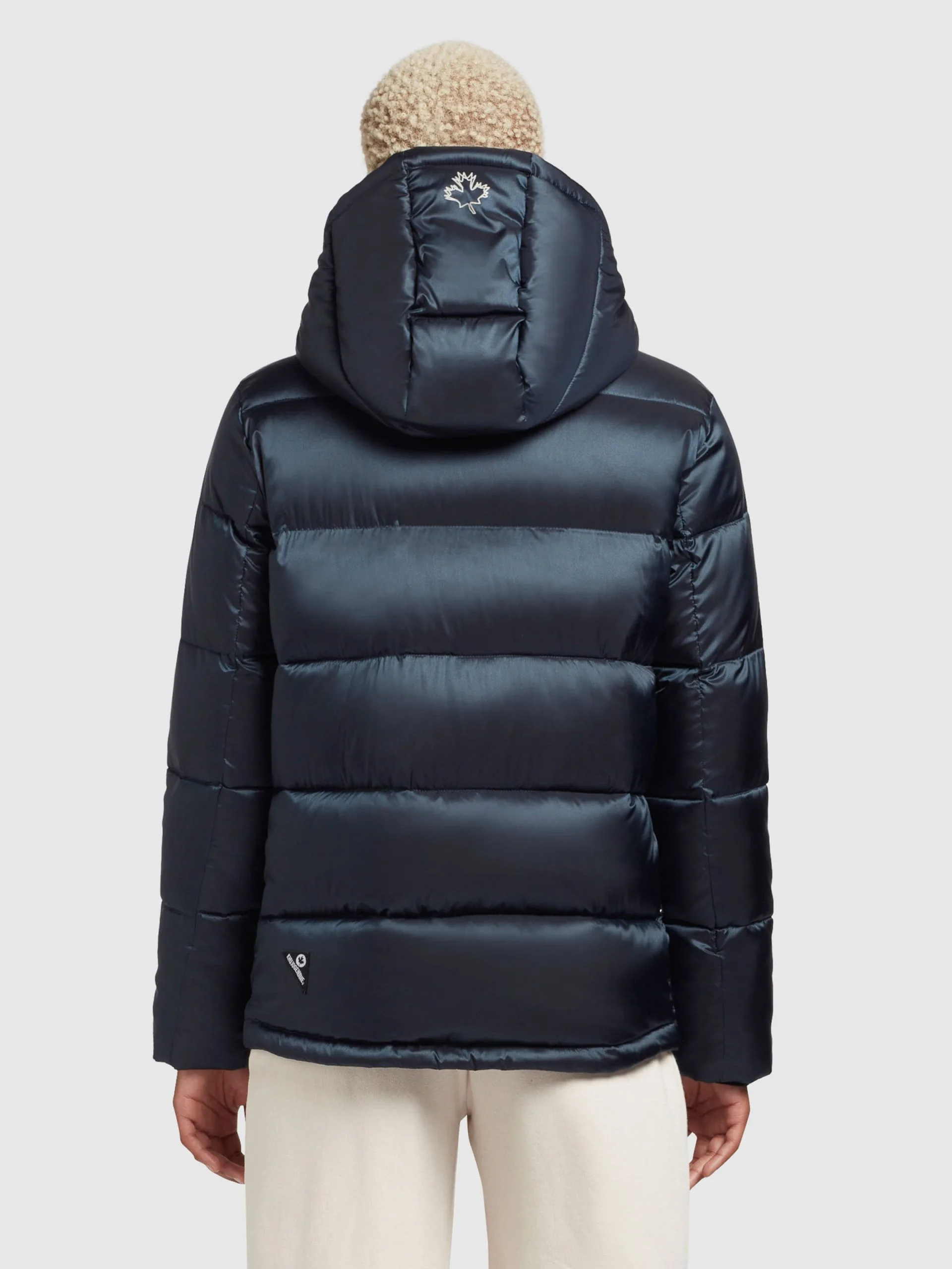 Khujo Winterjassen Winterjas Evona Dames Nachtblauw - Afbeelding 4