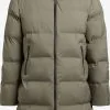Khujo Wintermantels Winterjas Crew Heren Olijfgroen