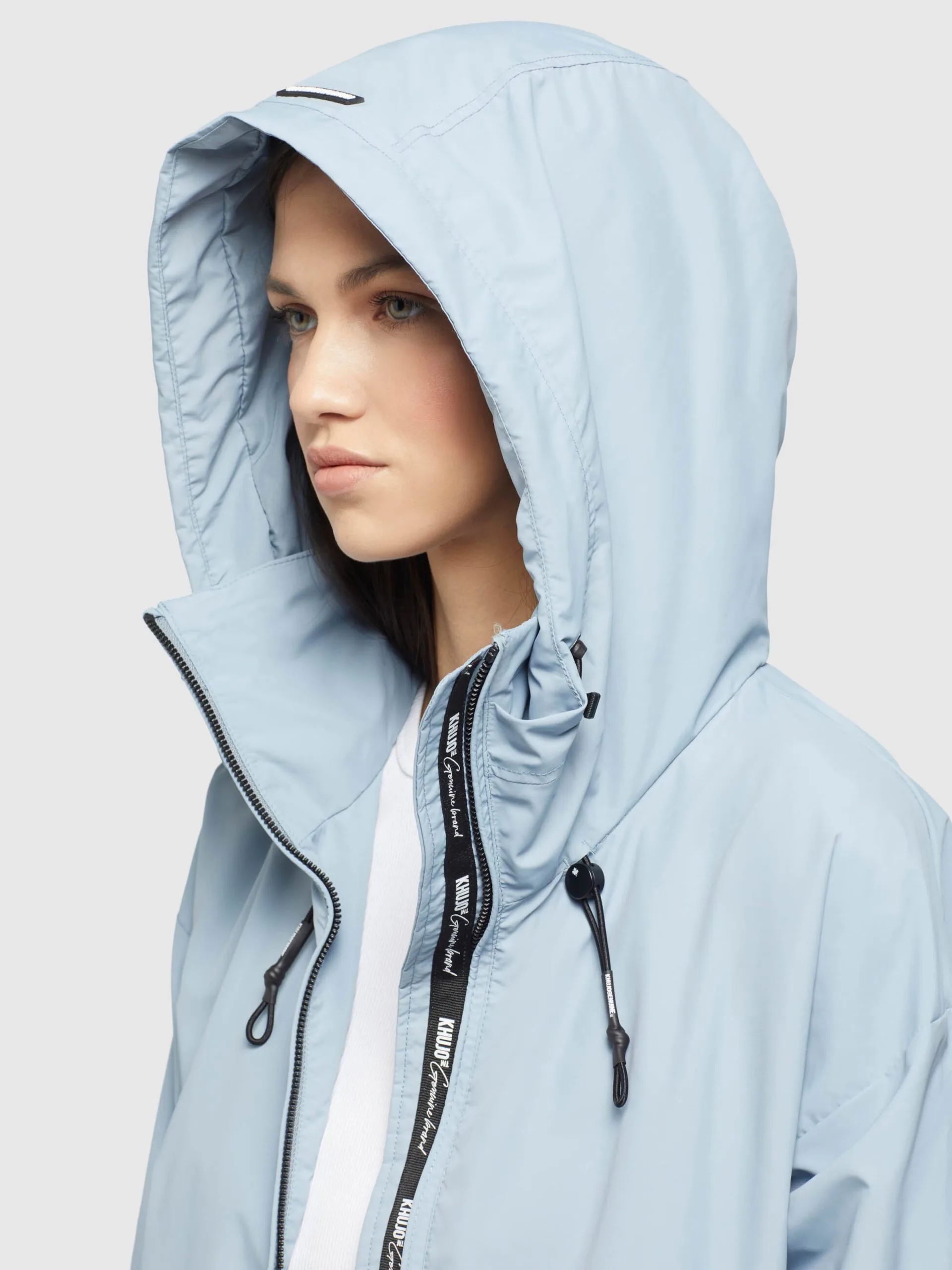 Khujo Tussenjassen Tussenjas BLAIR Dames Lichtblauw - Afbeelding 7