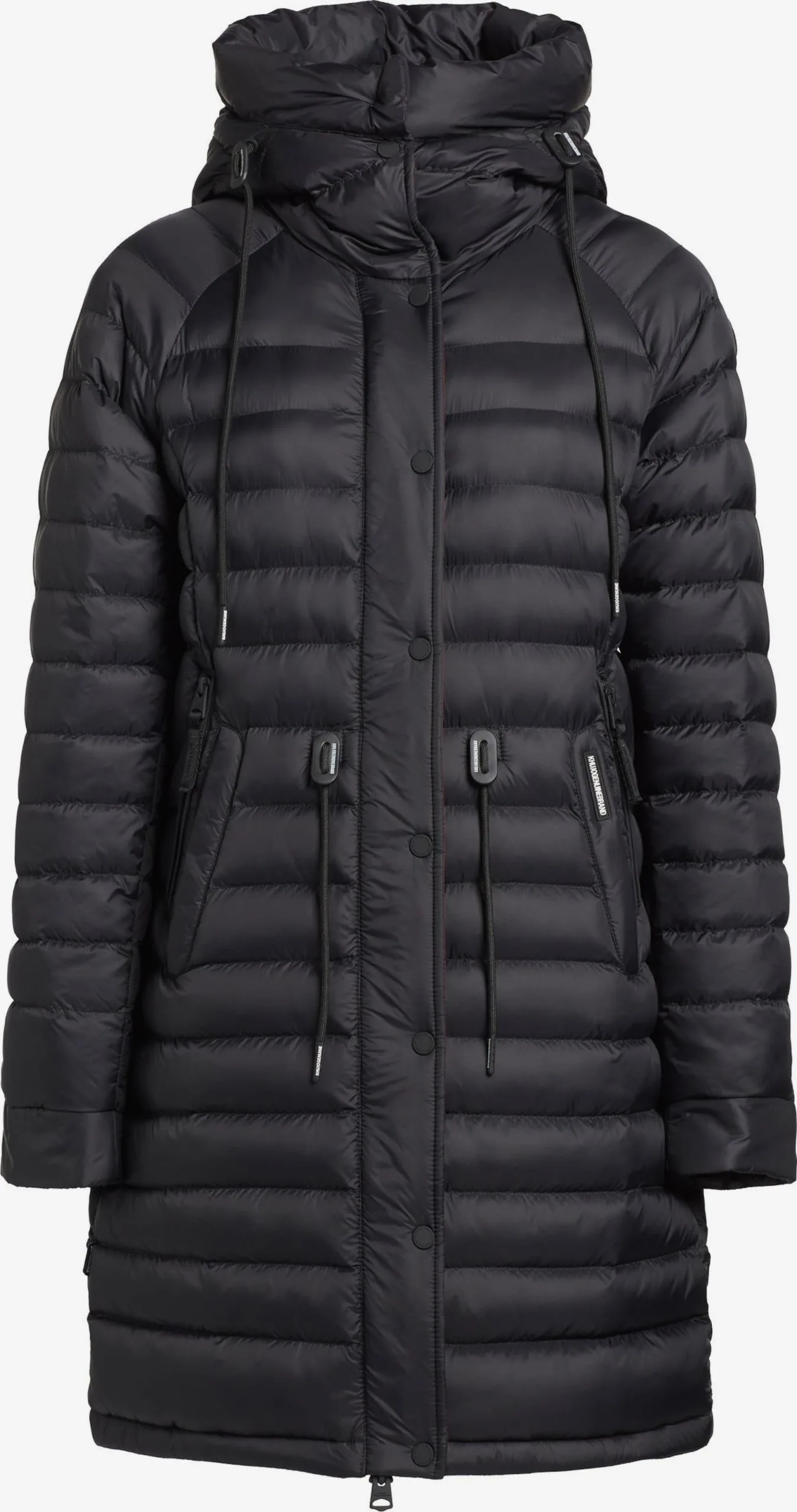 Khujo Wintermantels Wintermantel Dames Zwart