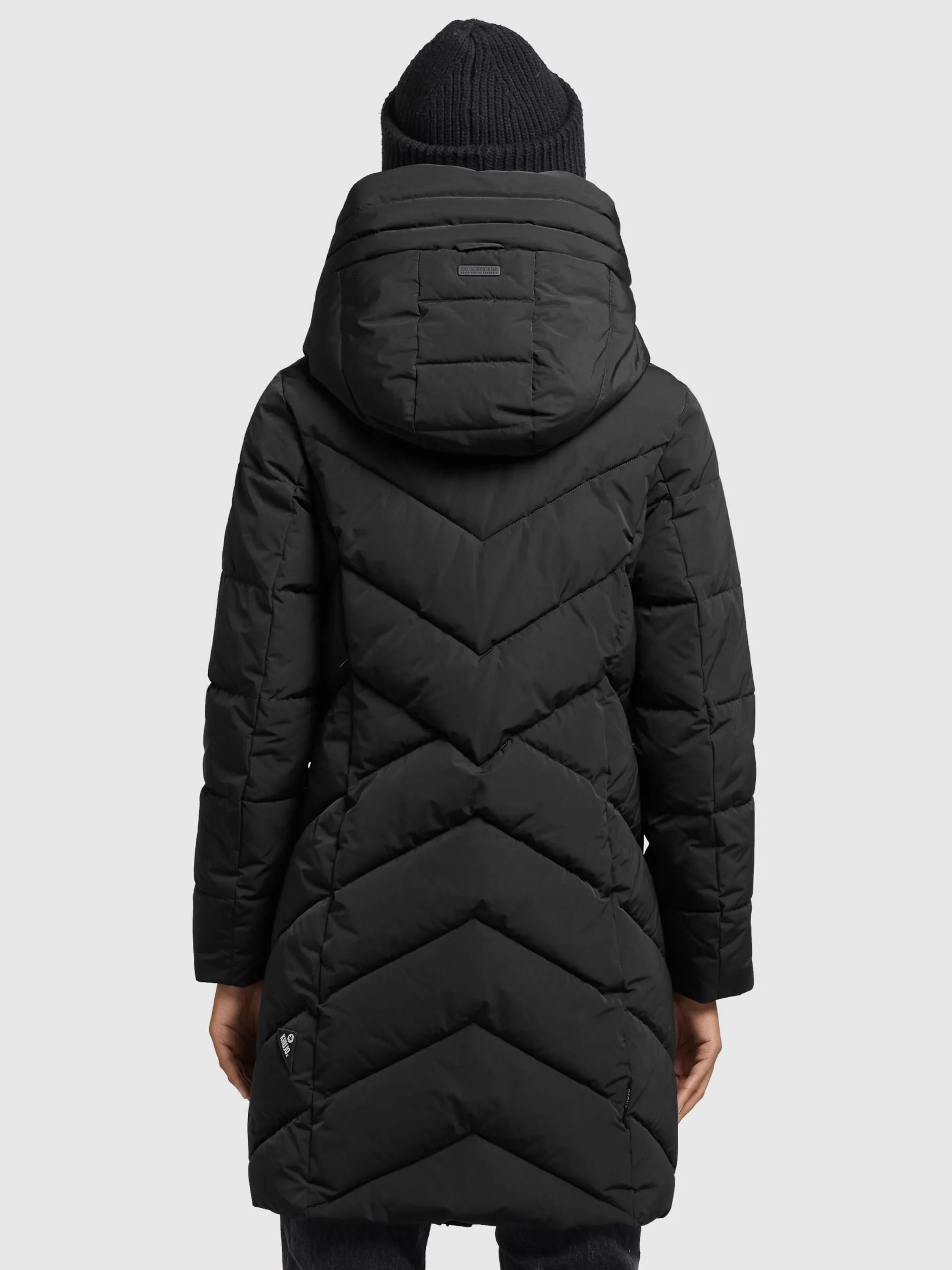 Khujo Wintermantels Wintermantel Formin Dames Zwart - Afbeelding 4