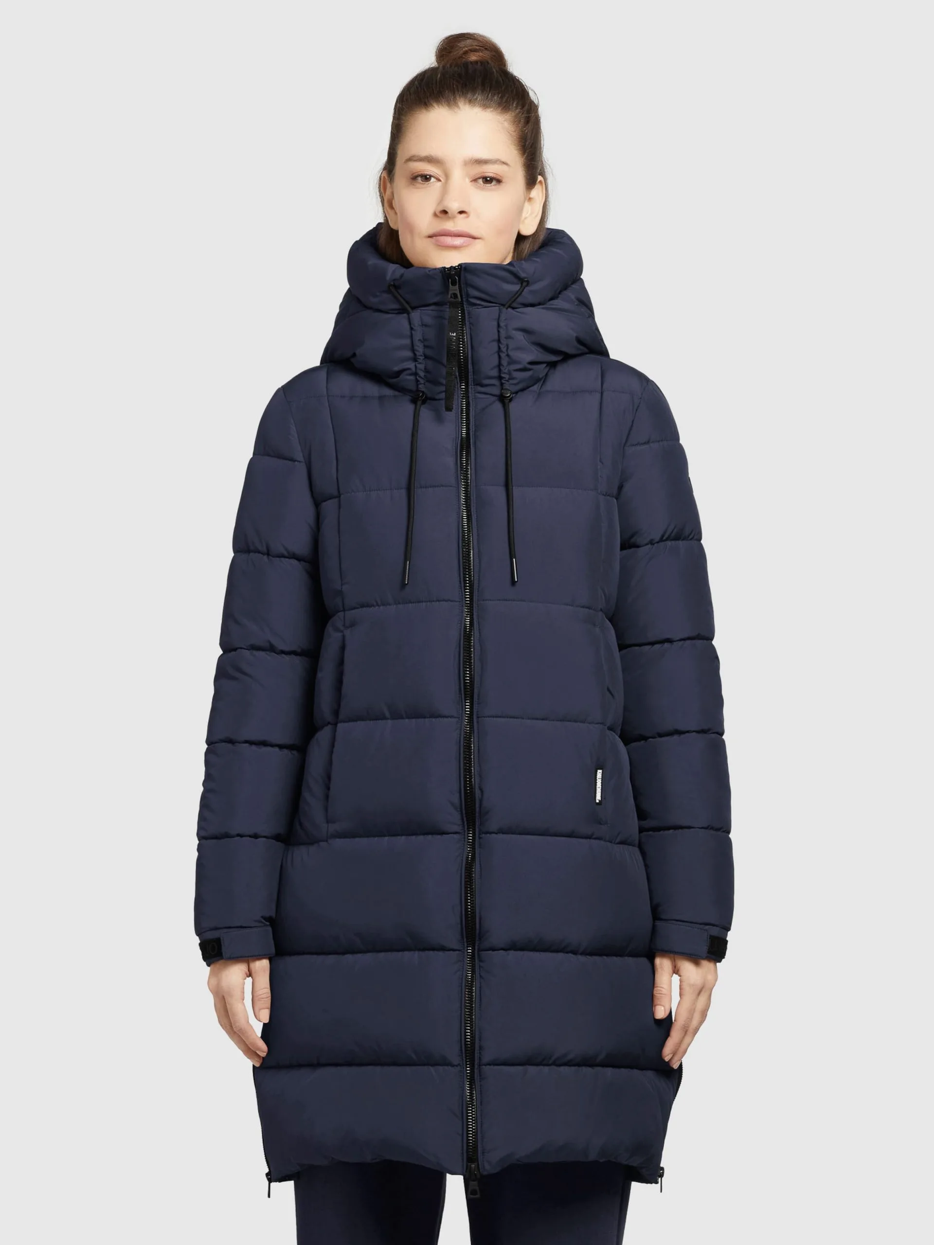 Khujo Wintermantels Wintermantel Youma Dames Navy - Afbeelding 2