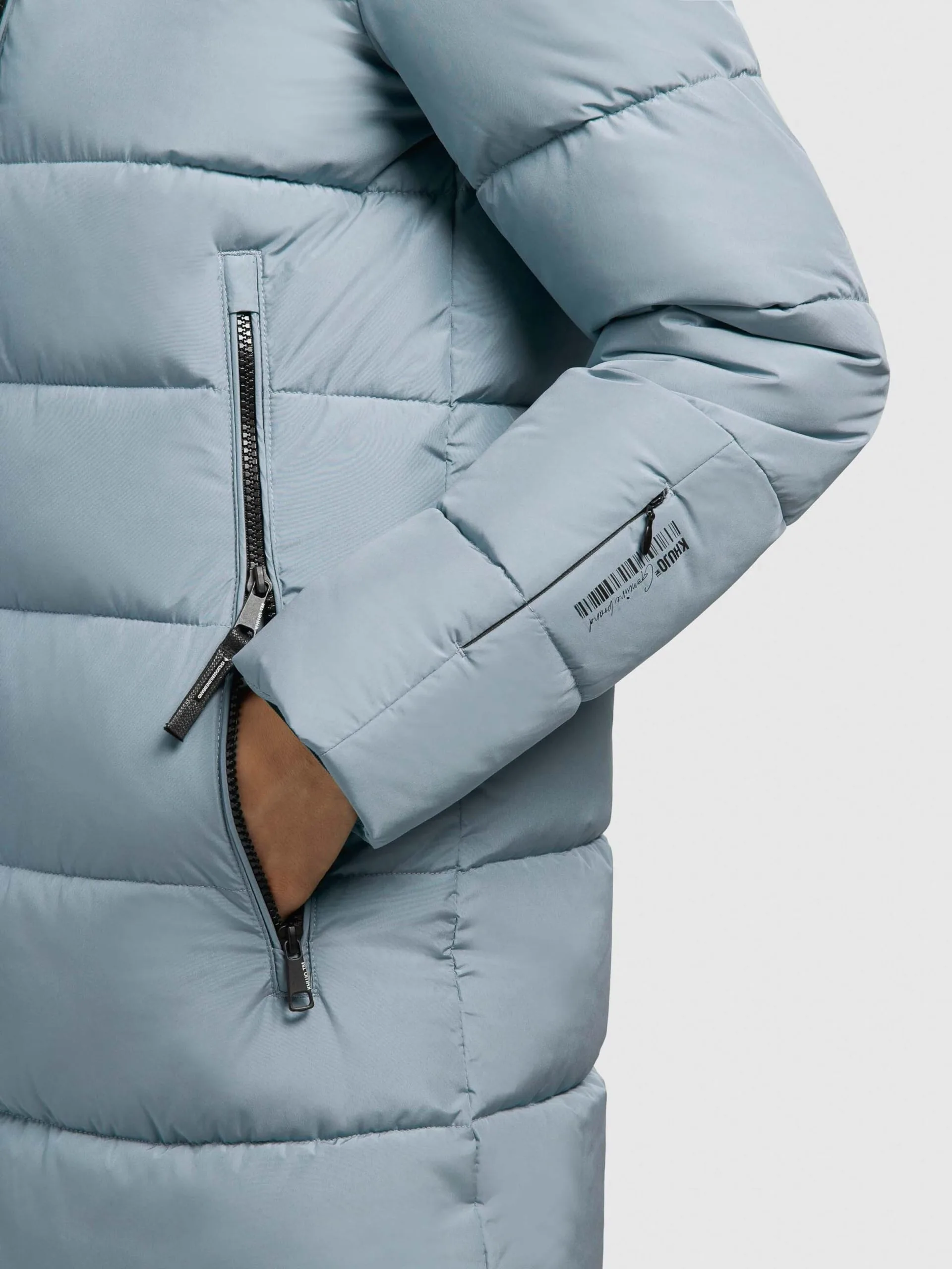 Khujo Wintermantels Wintermantel Jilias Dames Opaal - Afbeelding 8