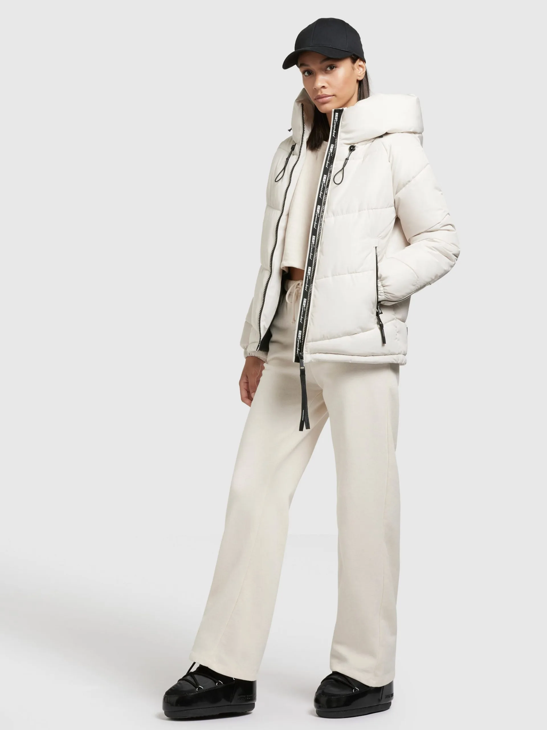 Khujo Winterjassen Winterjas Esila 3 Dames Natuurwit - Afbeelding 6